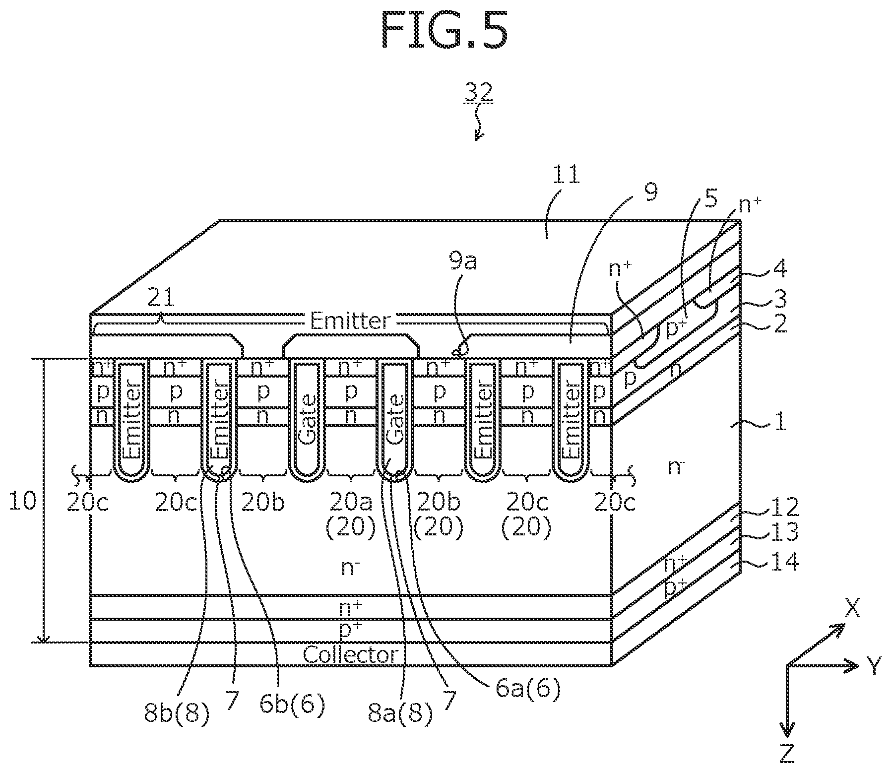 Patent US12615791 Figure 5 – Semiconductor device
