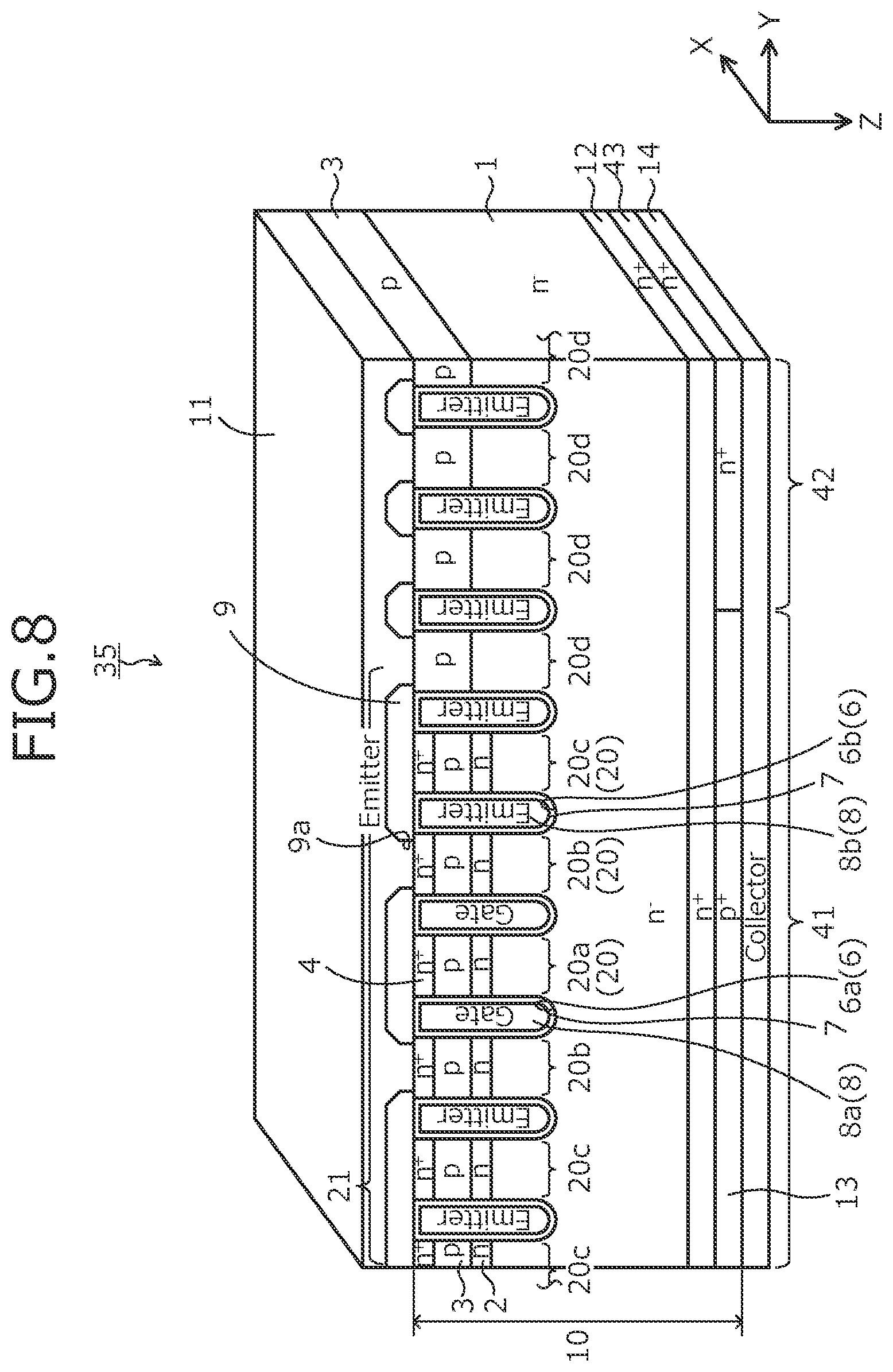 Patent US12615791 Figure 8 – Semiconductor device