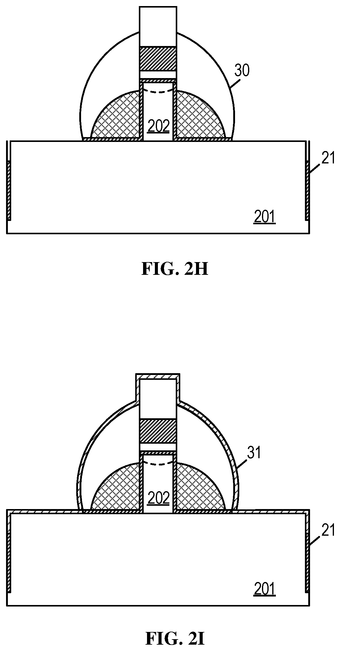 Patent US12615799 Figure 5 – Semiconductor structure with increased channel length and method for forming the same