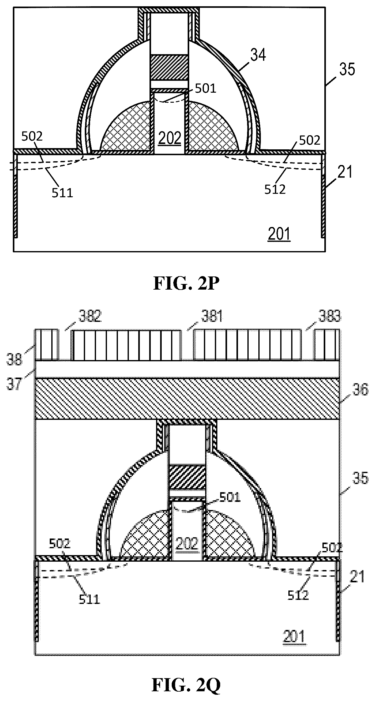 Patent US12615799 Figure 9 – Semiconductor structure with increased channel length and method for forming the same