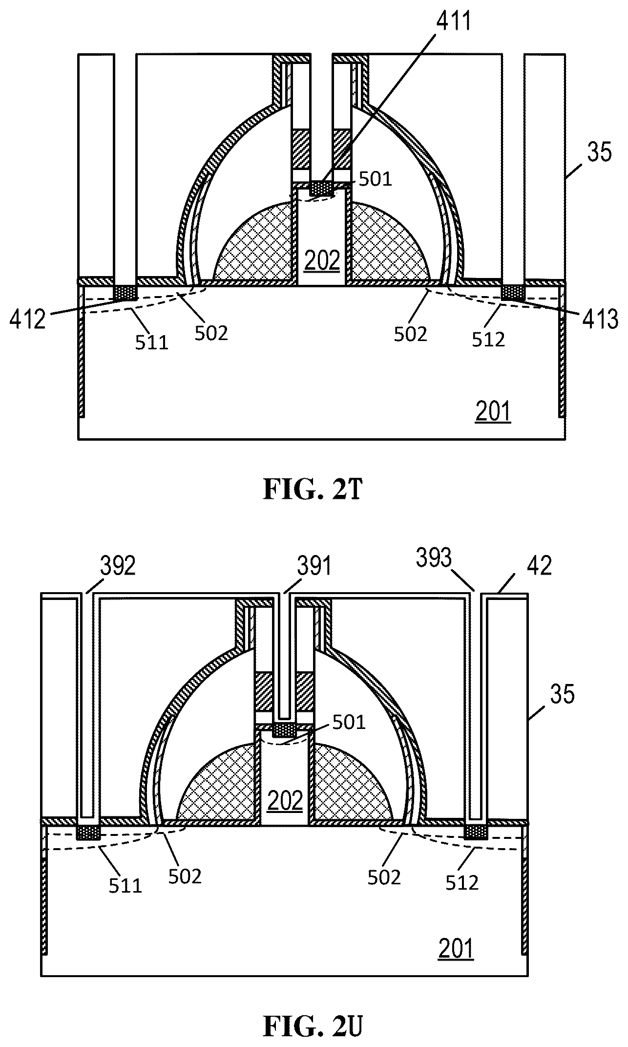 Patent US12615799 Figure 11 – Semiconductor structure with increased channel length and method for forming the same