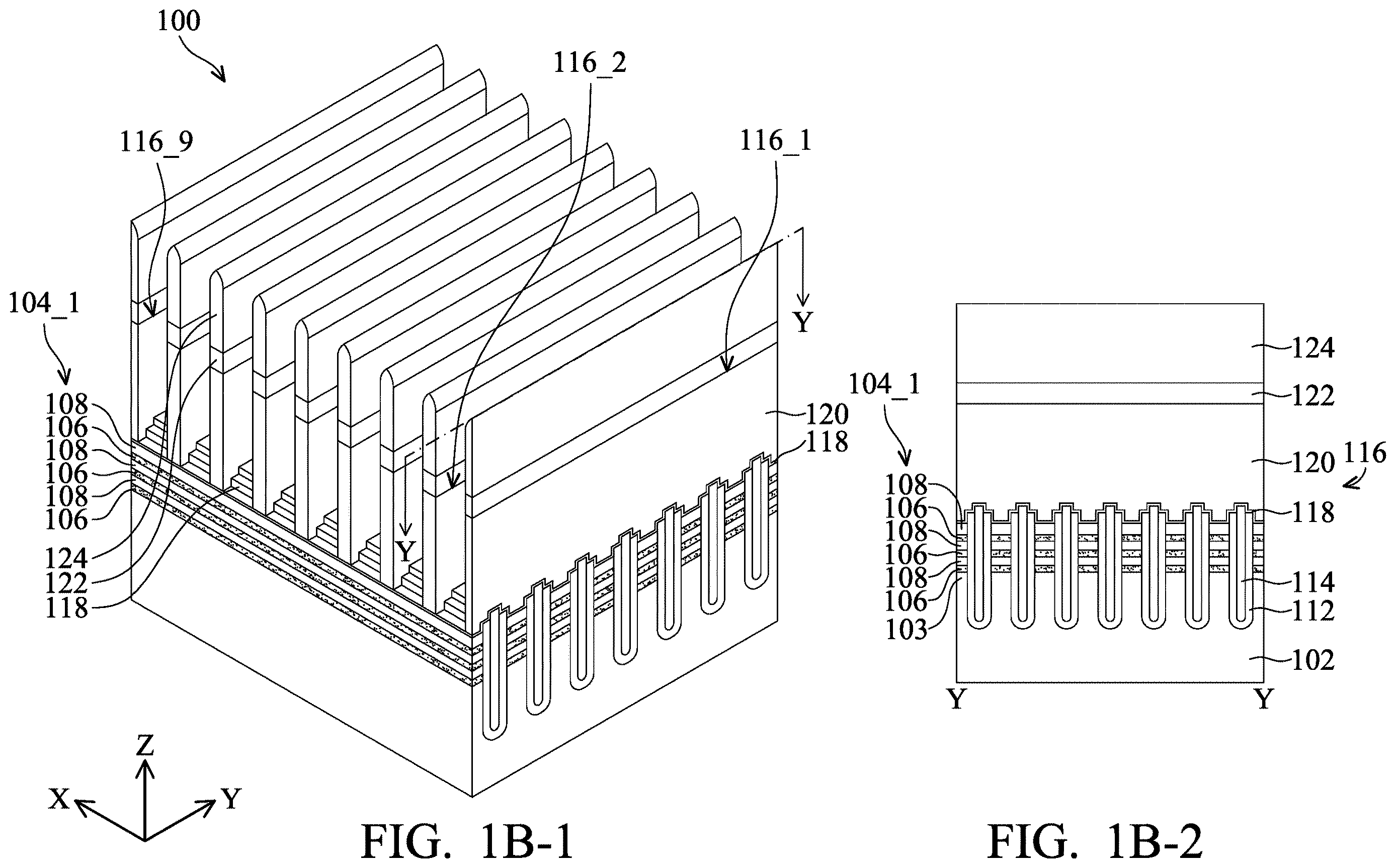 Patent US12615815 Figure 2 – Semiconductor structure including dielectric wall and spacer layer and method for forming the same