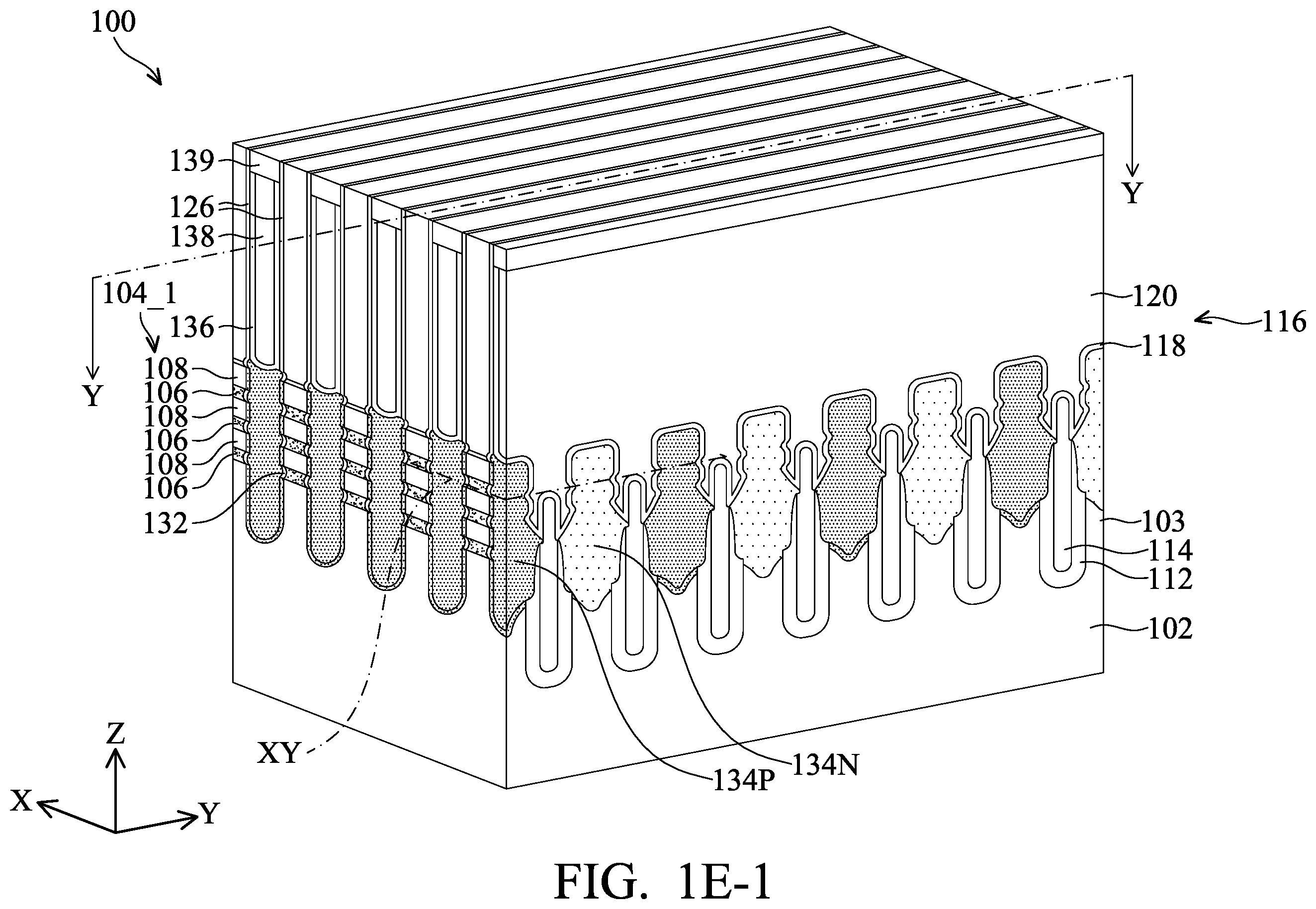 Patent US12615815 Figure 6 – Semiconductor structure including dielectric wall and spacer layer and method for forming the same
