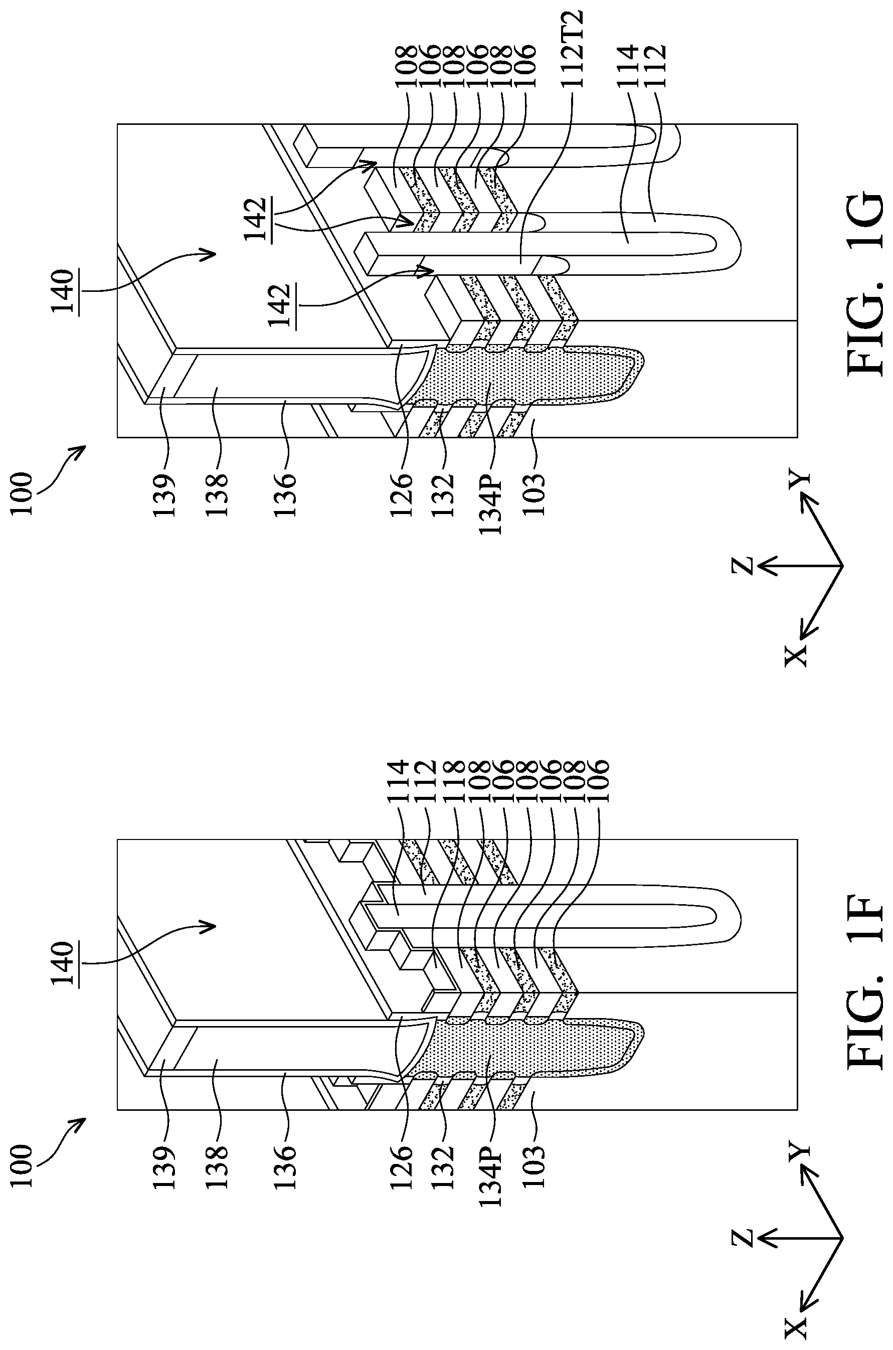 Patent US12615815 Figure 8 – Semiconductor structure including dielectric wall and spacer layer and method for forming the same