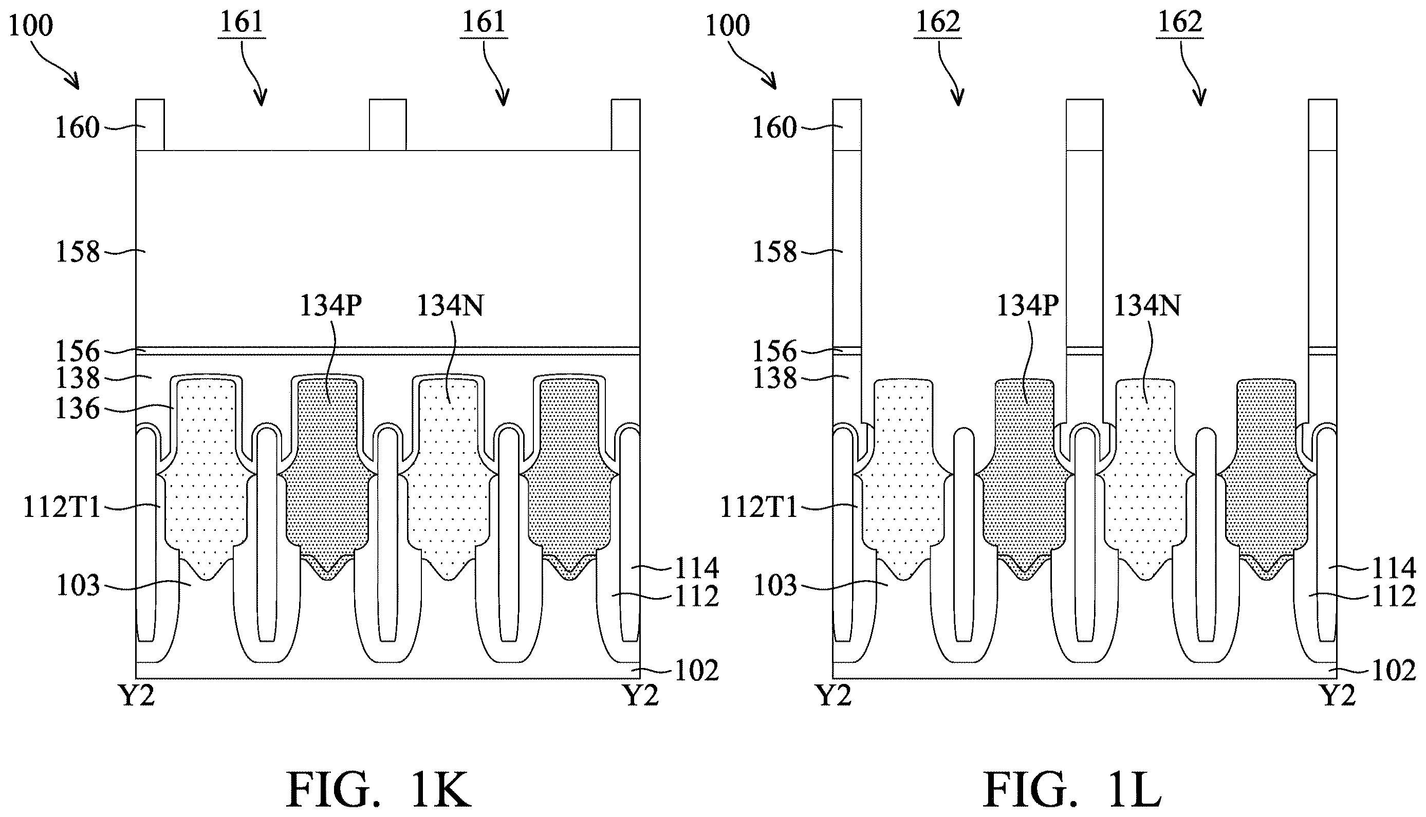 Patent US12615815 Figure 16 – Semiconductor structure including dielectric wall and spacer layer and method for forming the same