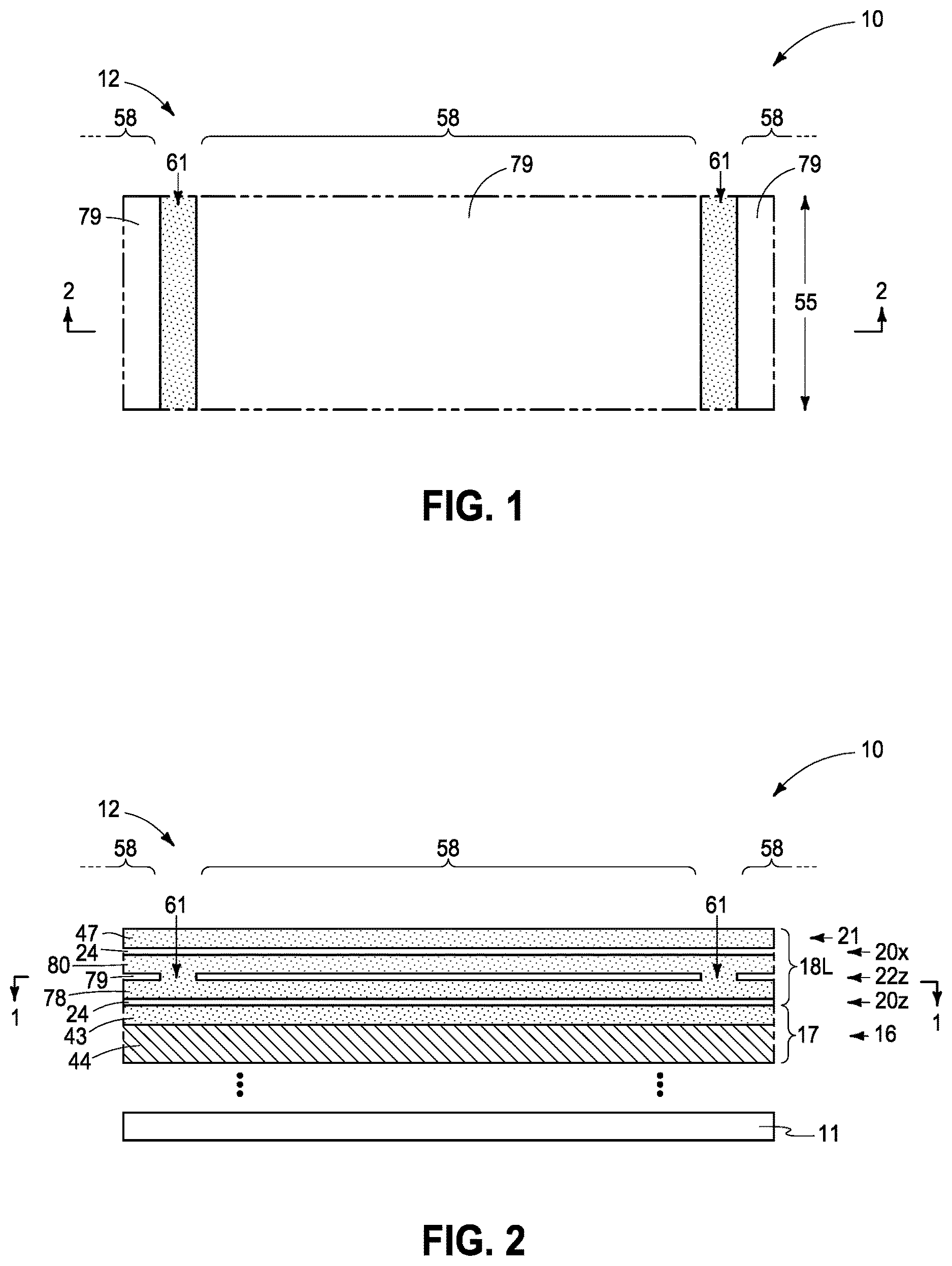 Patent US12615821 Figure 1 – Memory array and method used in forming a memory array comprising strings of memory cells