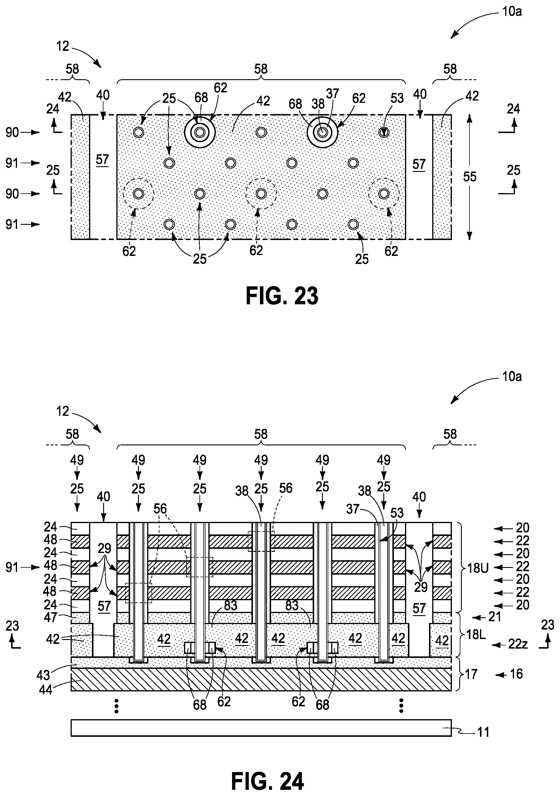 Patent US12615821 Figure 15 – Memory array and method used in forming a memory array comprising strings of memory cells