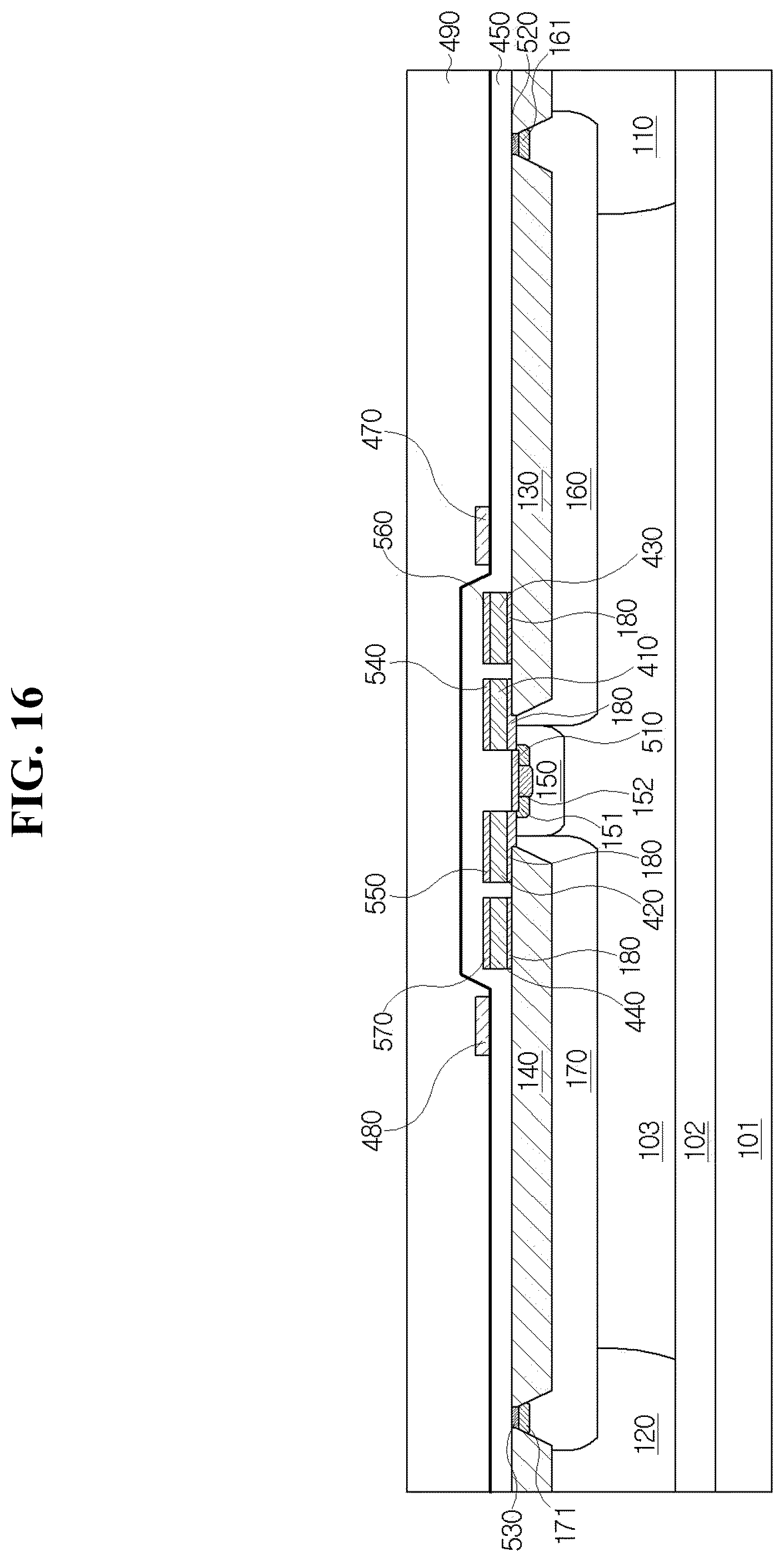 Patent US12615829 Figure 17 – Semiconductor device with field plate structures