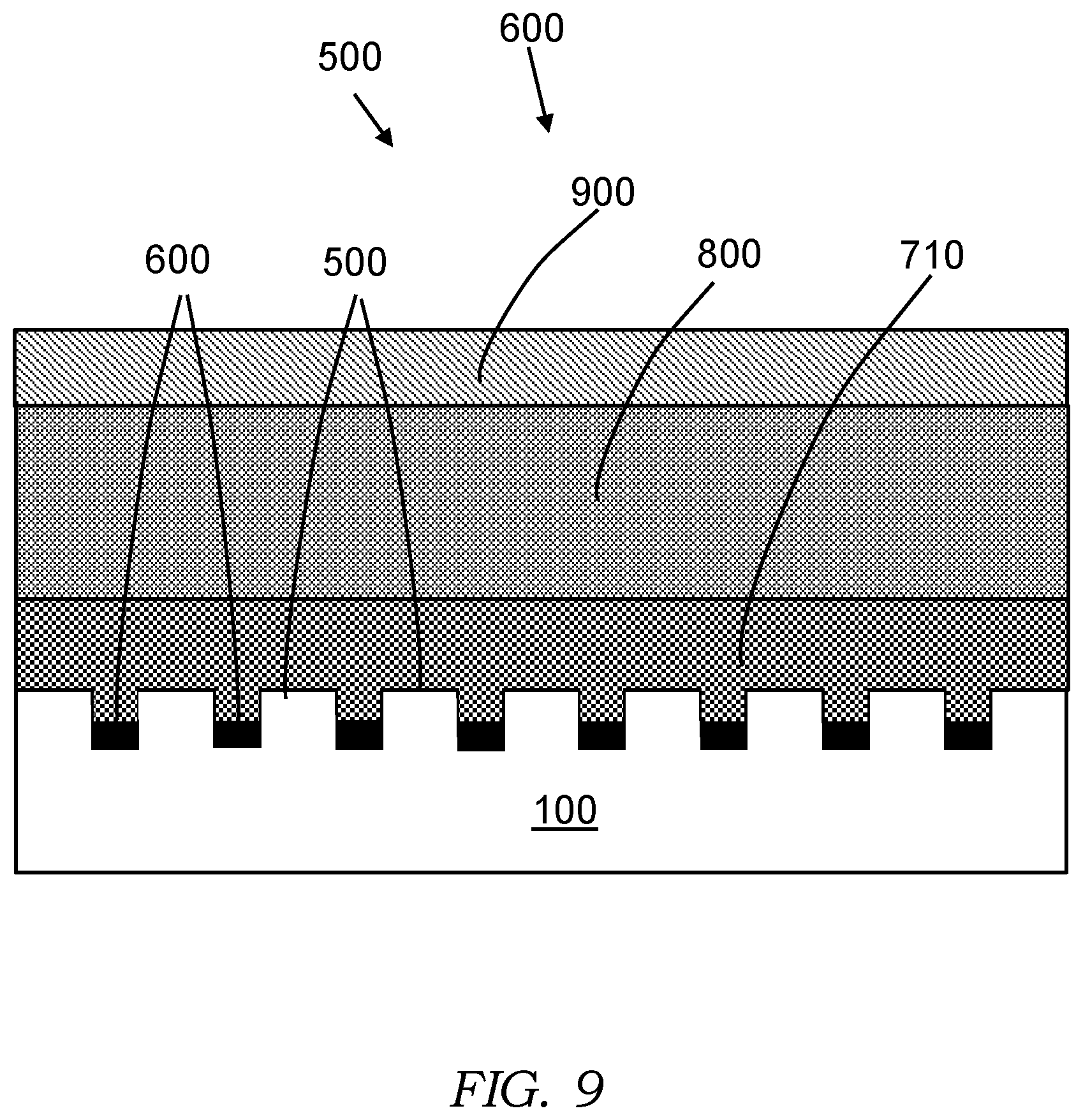Patent US12615836 Figure 5 – Trench field effect transistor having improved electrical performance