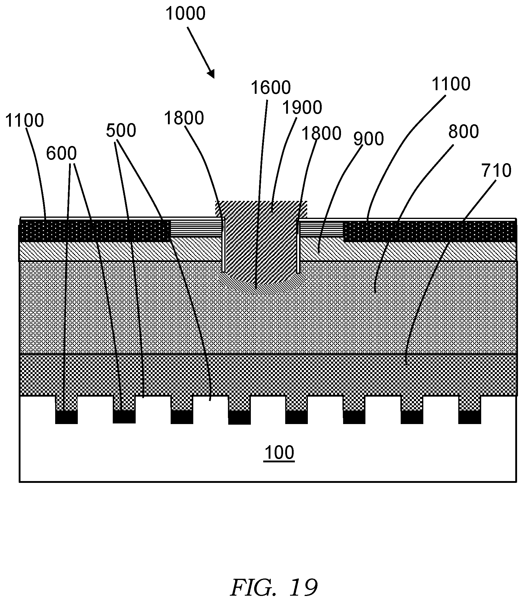 Patent US12615836 Figure 15 – Trench field effect transistor having improved electrical performance