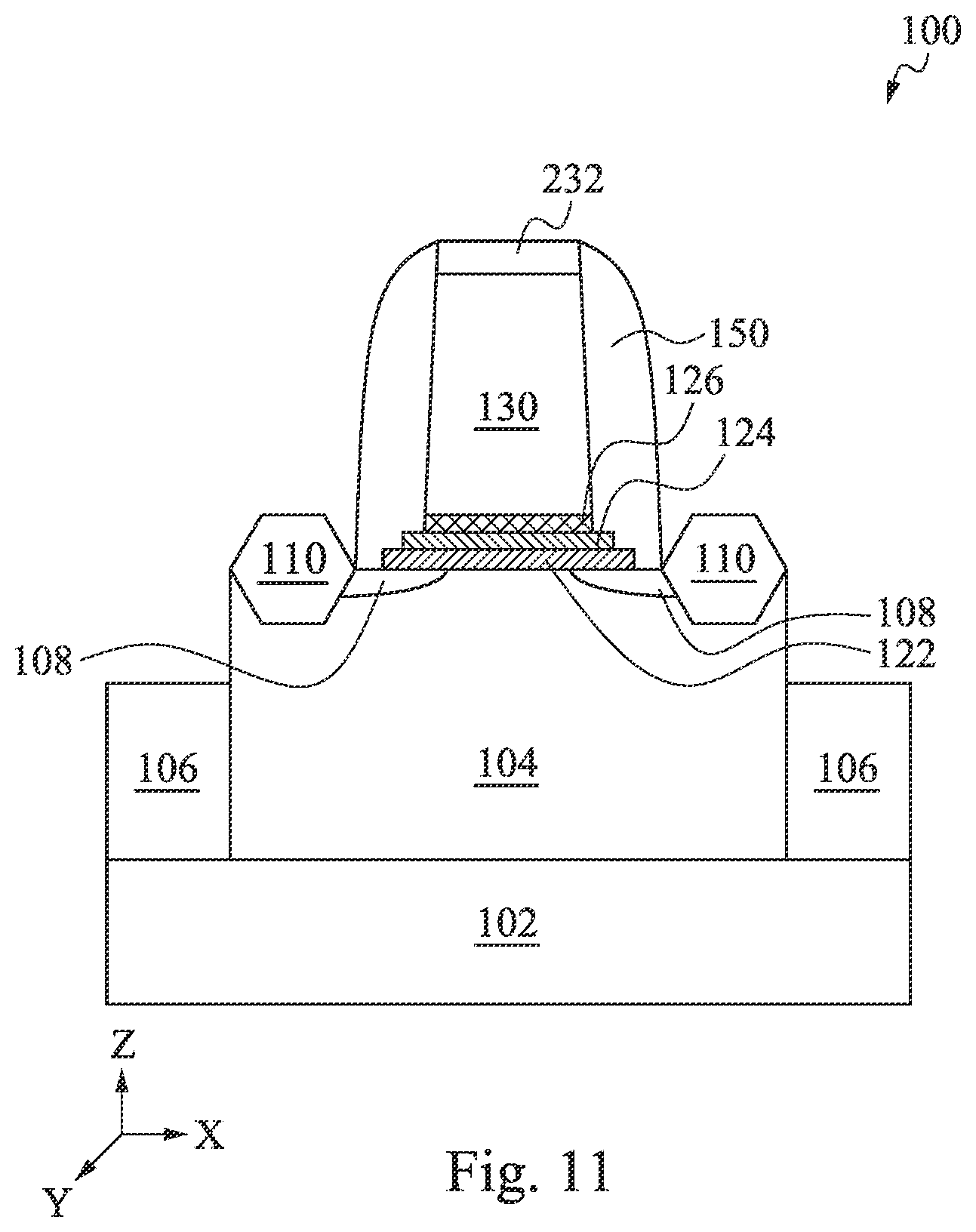 Patent US12615837 Figure 12 – Metal gates and manufacturing methods thereof