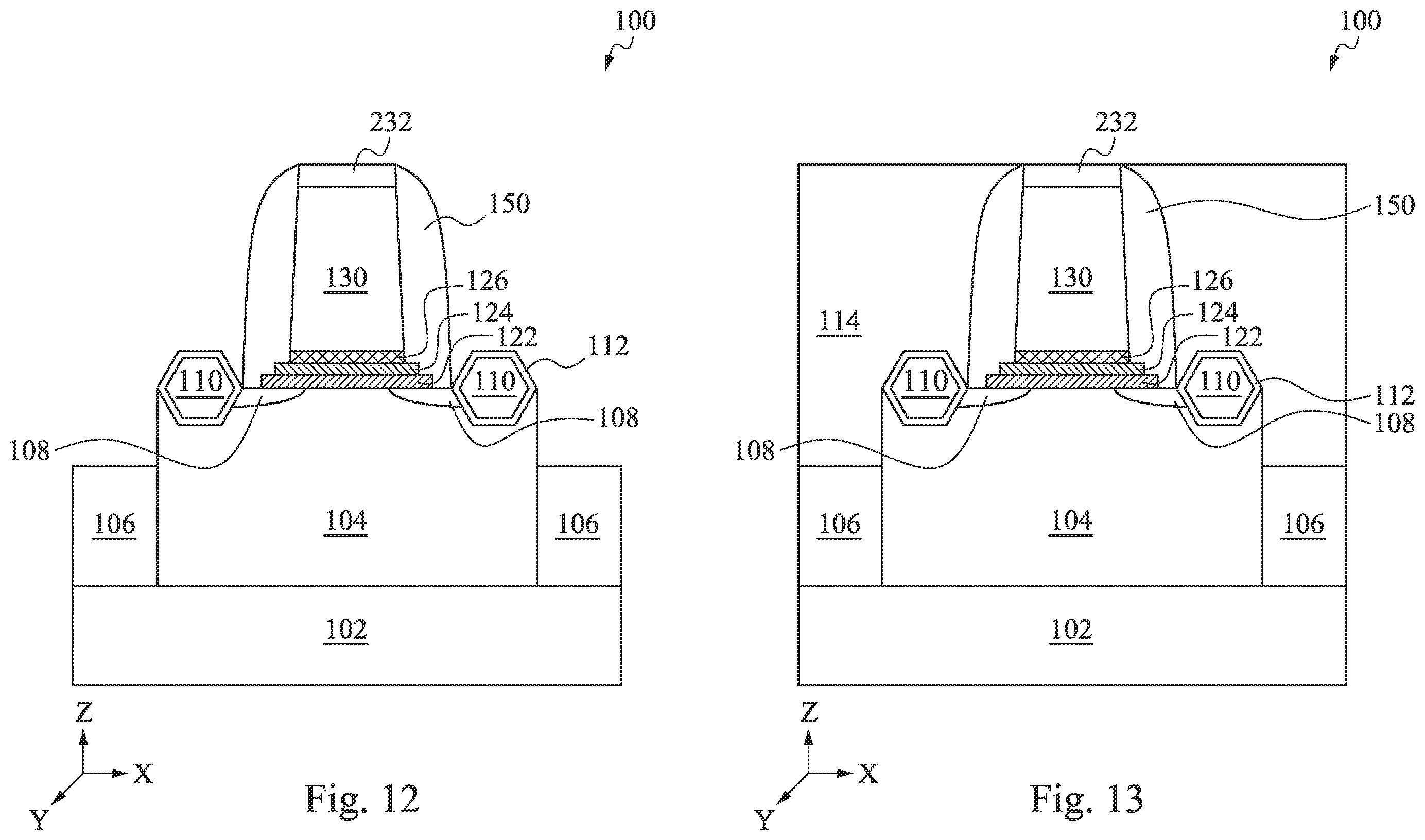 Patent US12615837 Figure 13 – Metal gates and manufacturing methods thereof