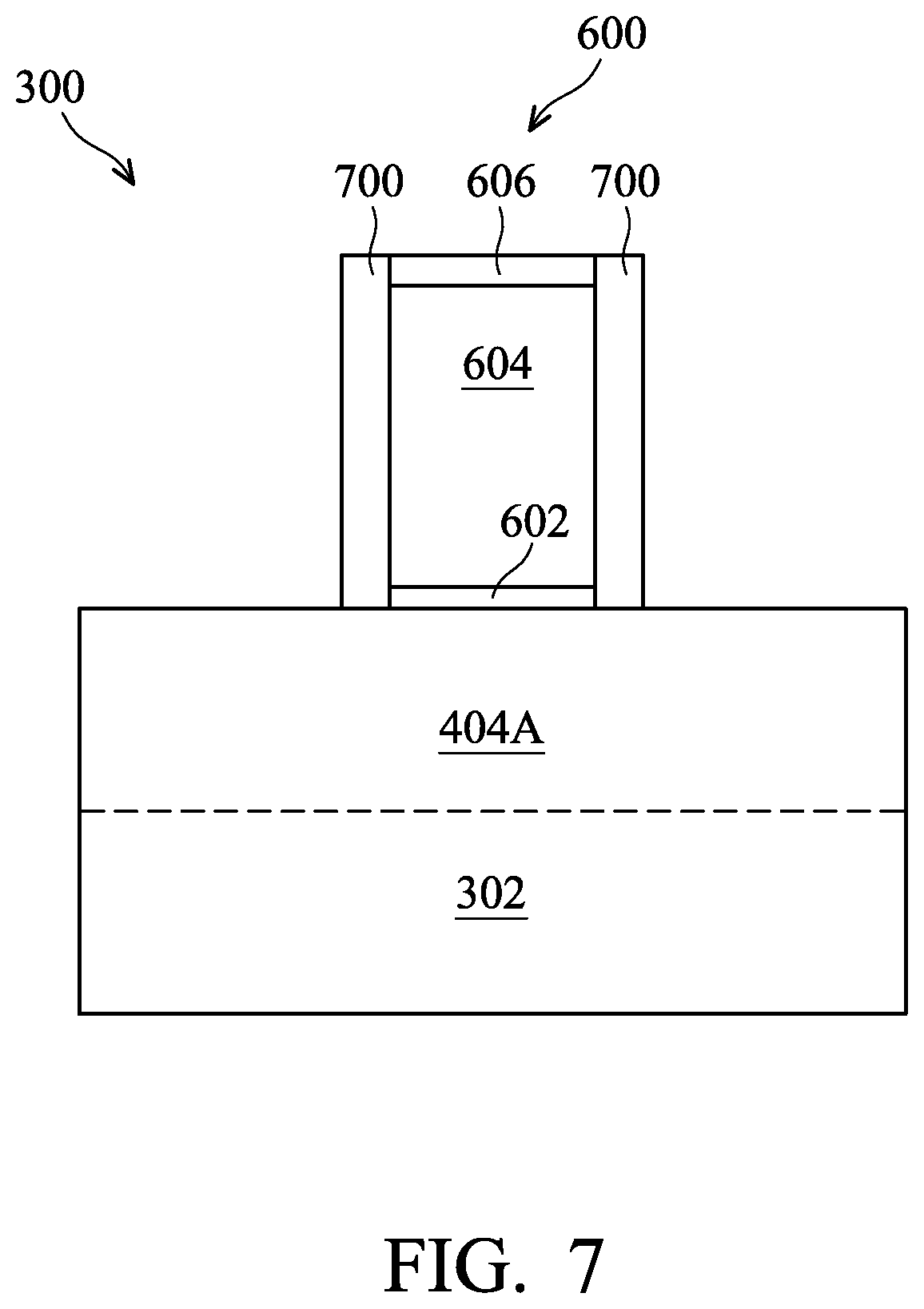 Patent US12615838 Figure 7 – Semiconductor devices and methods of manufacturing thereof