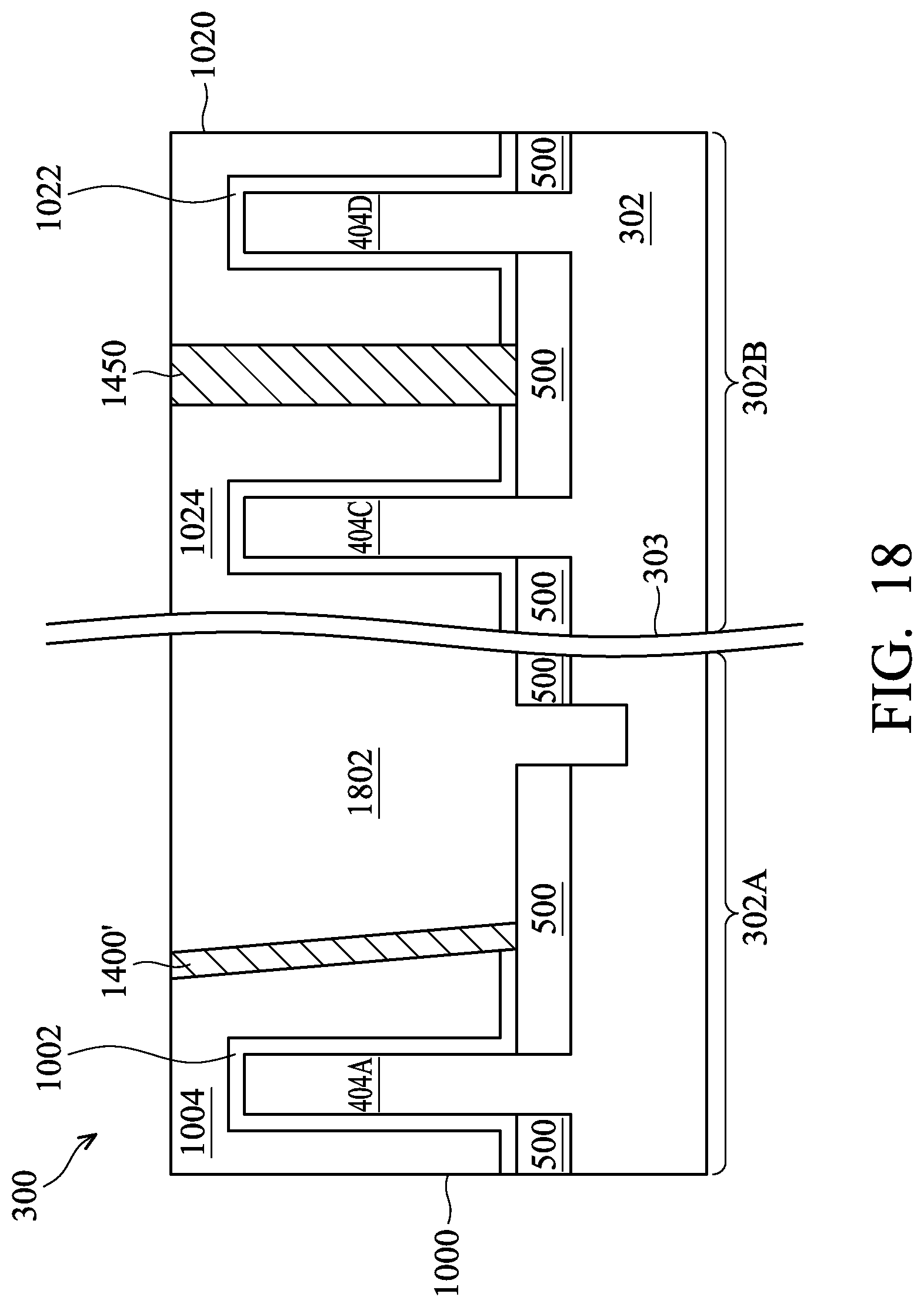 Patent US12615838 Figure 18 – Semiconductor devices and methods of manufacturing thereof
