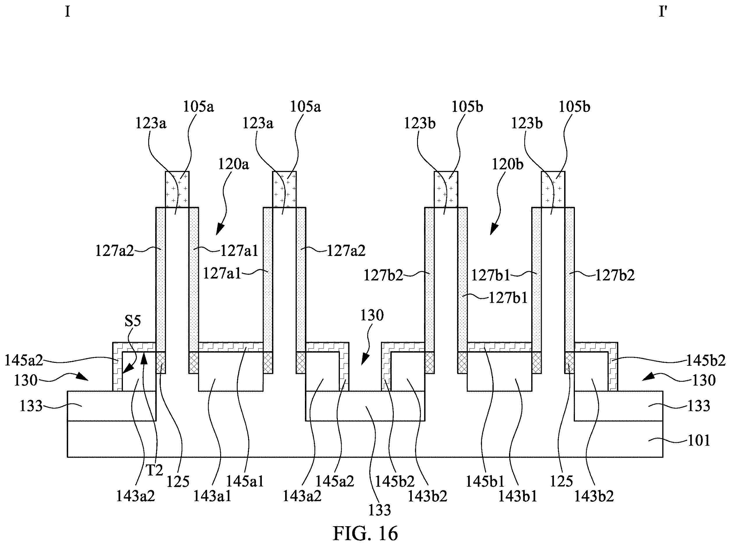 Patent US12615840 Figure 16 – Semiconductor device with annular semiconductor fin and method for preparing the same