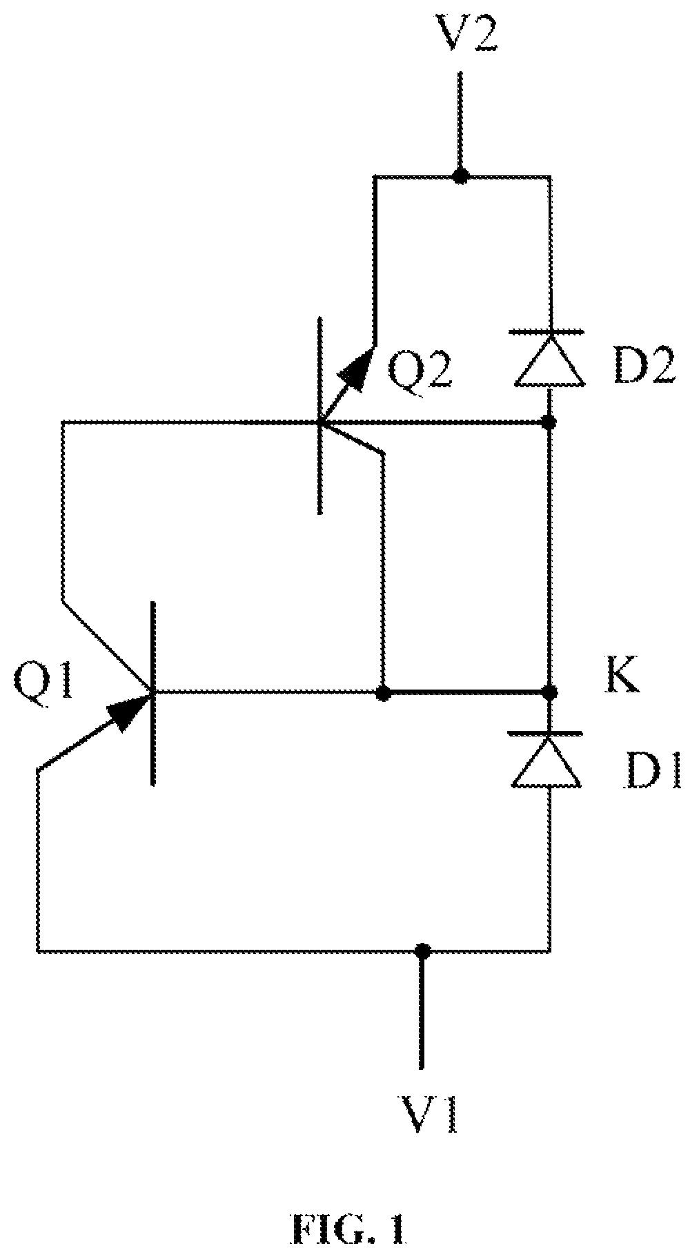 Patent US12615848 Figure 1 – Electrostatic discharge protection structure and chip