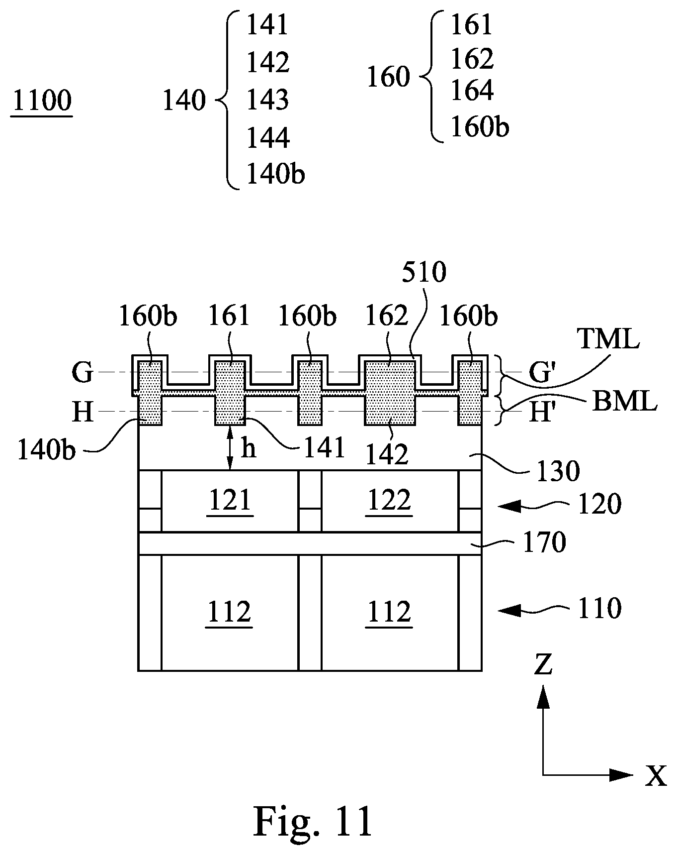 Patent US12615866 Figure 6 – Optical device