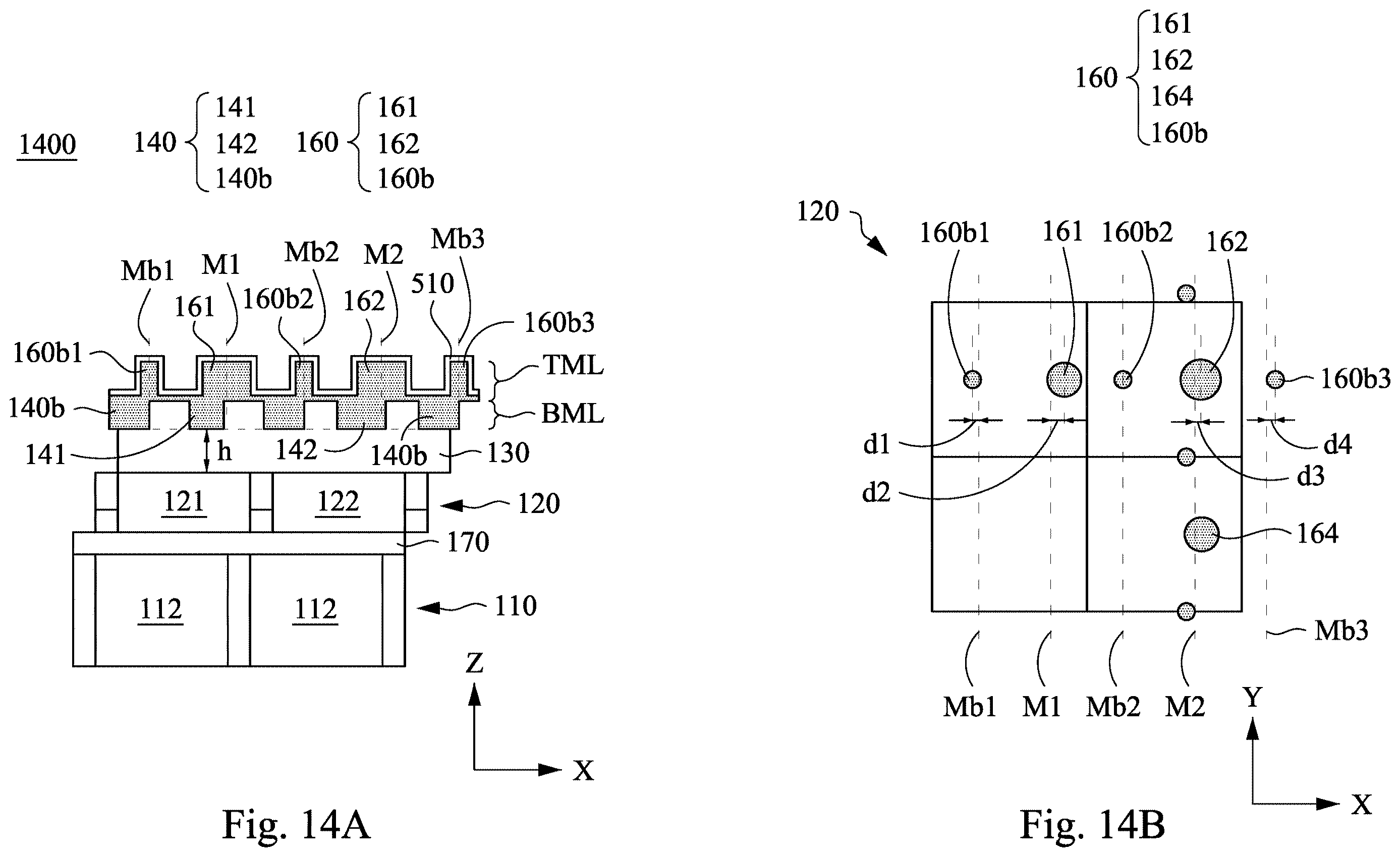 Patent US12615866 Figure 8 – Optical device