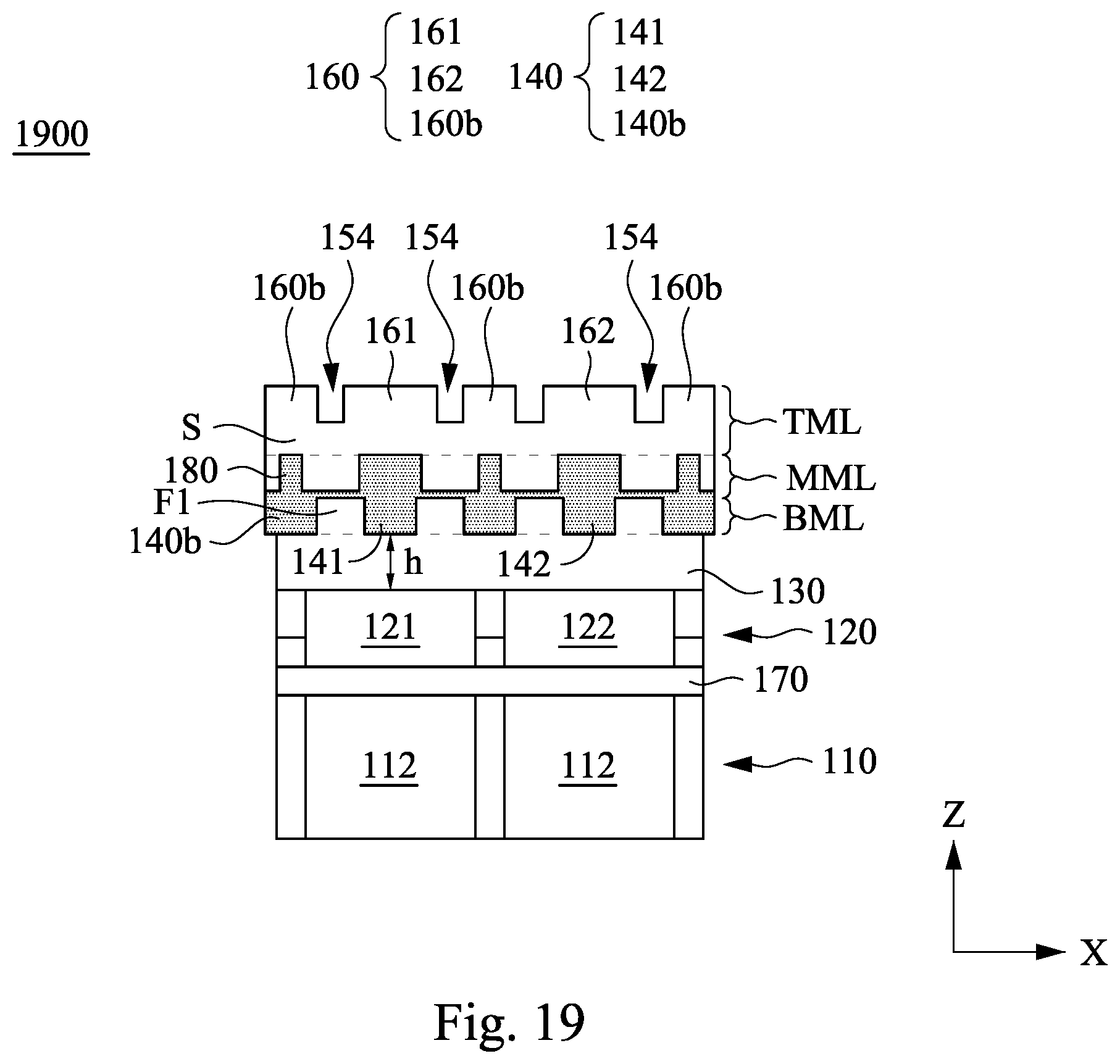 Patent US12615866 Figure 12 – Optical device