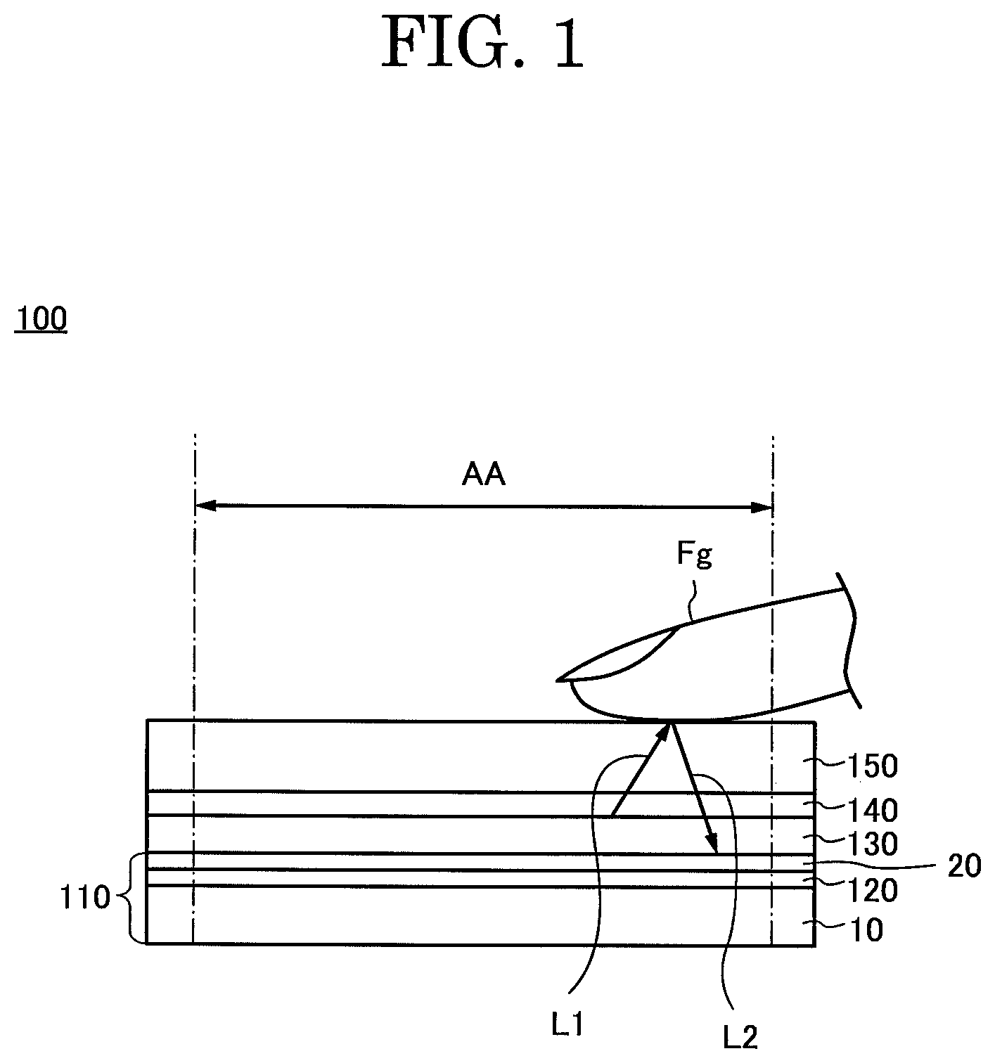 Patent US12615867 Figure 1 – Detection device