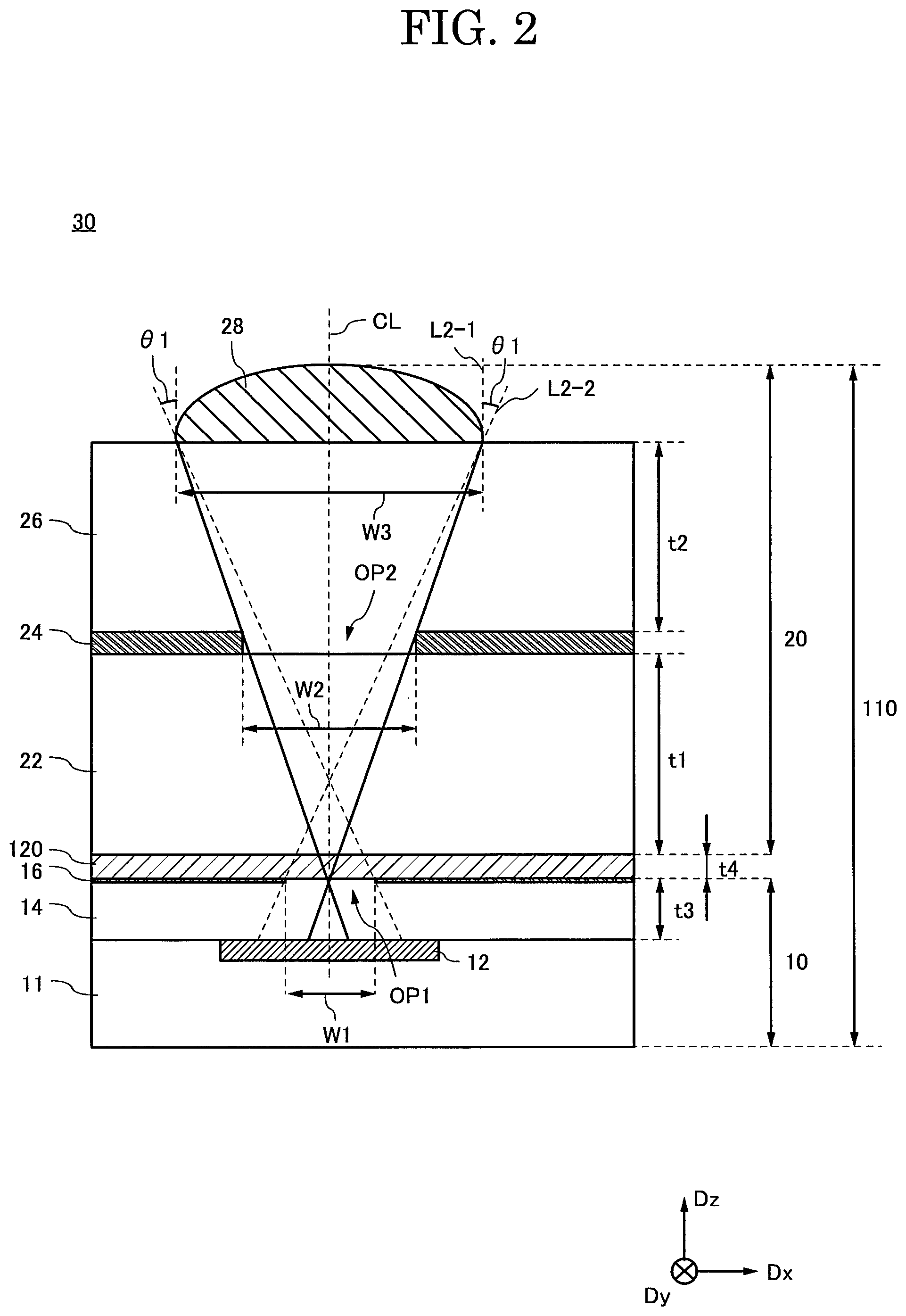 Patent US12615867 Figure 2 – Detection device