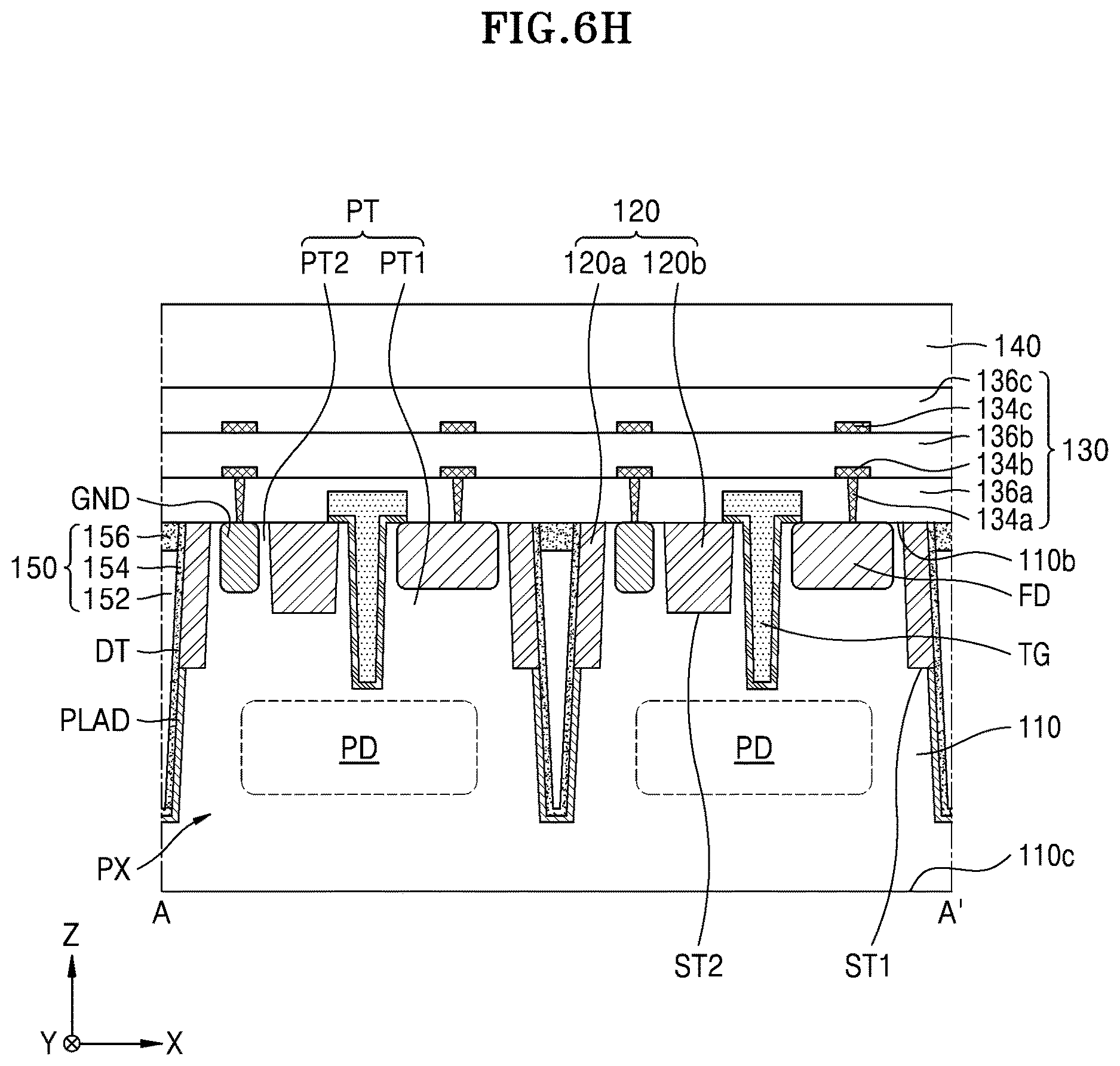 Patent US12615869 Figure 13 – Image sensor