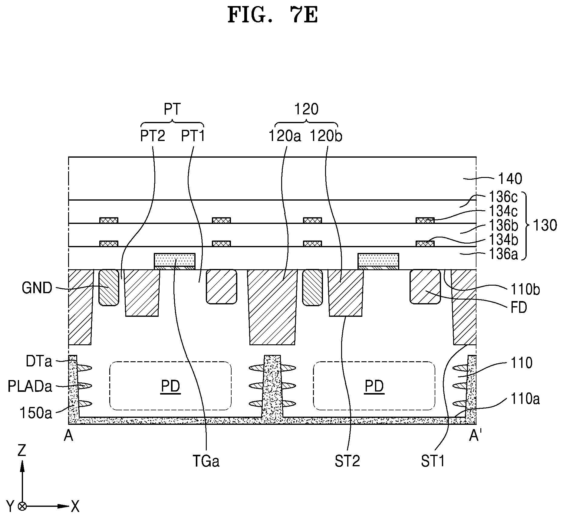 Patent US12615869 Figure 19 – Image sensor