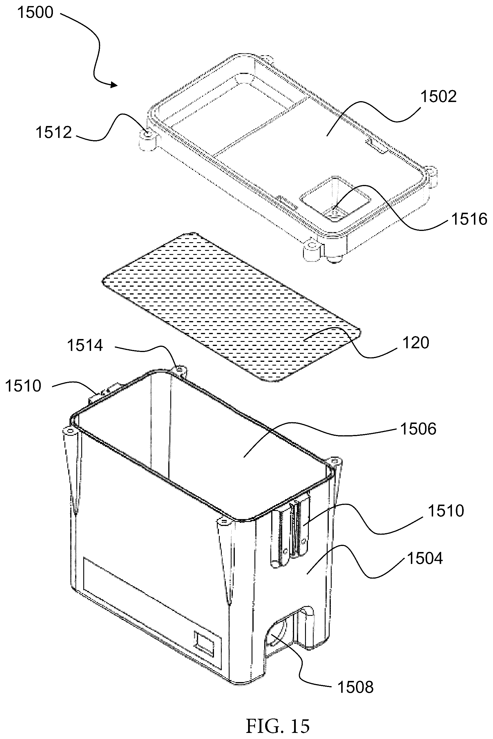 Patent US12615880 Figure 17 – Portable power case