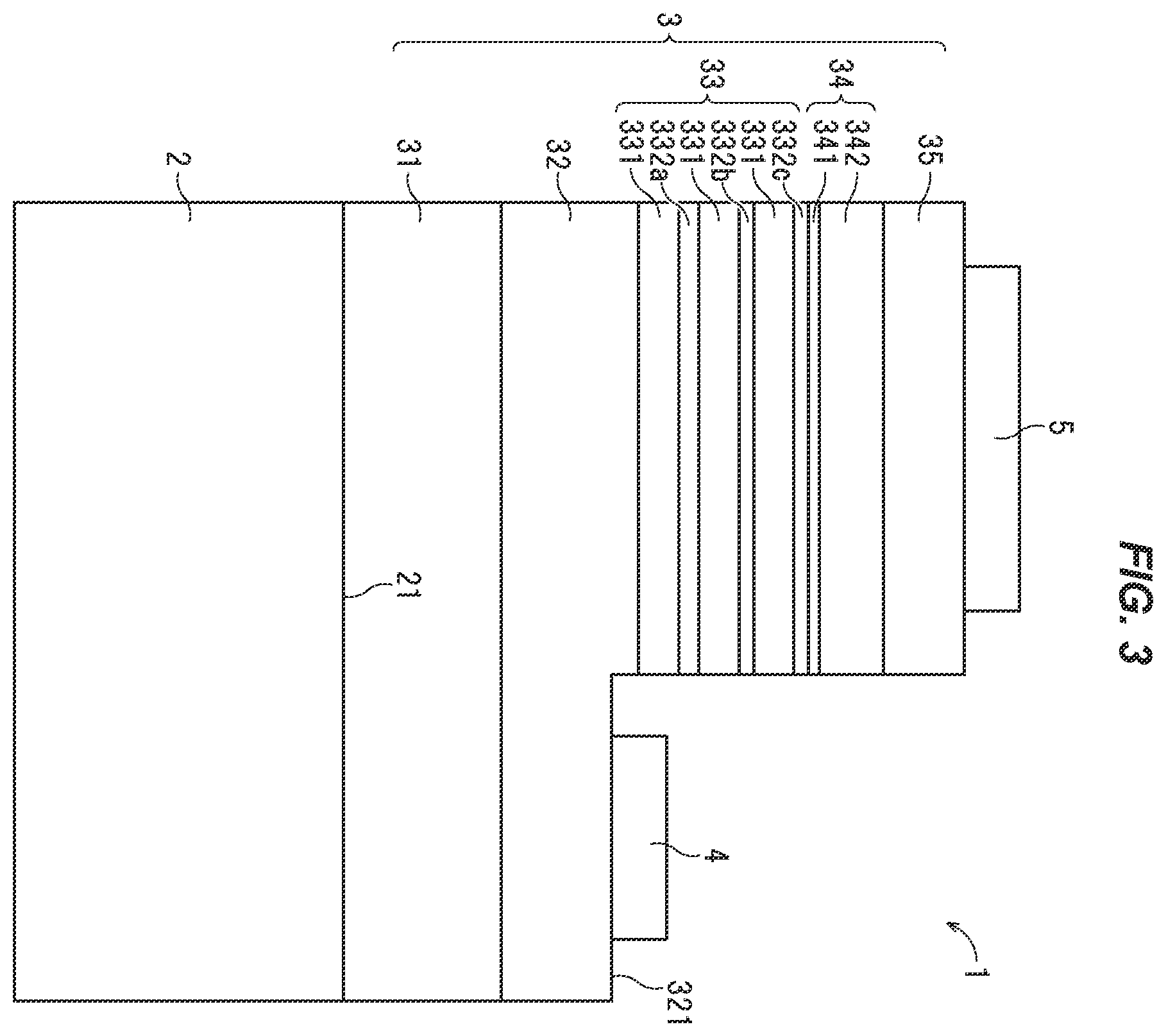 Patent US12615884 Figure 3 – Nitride semiconductor light-emitting element