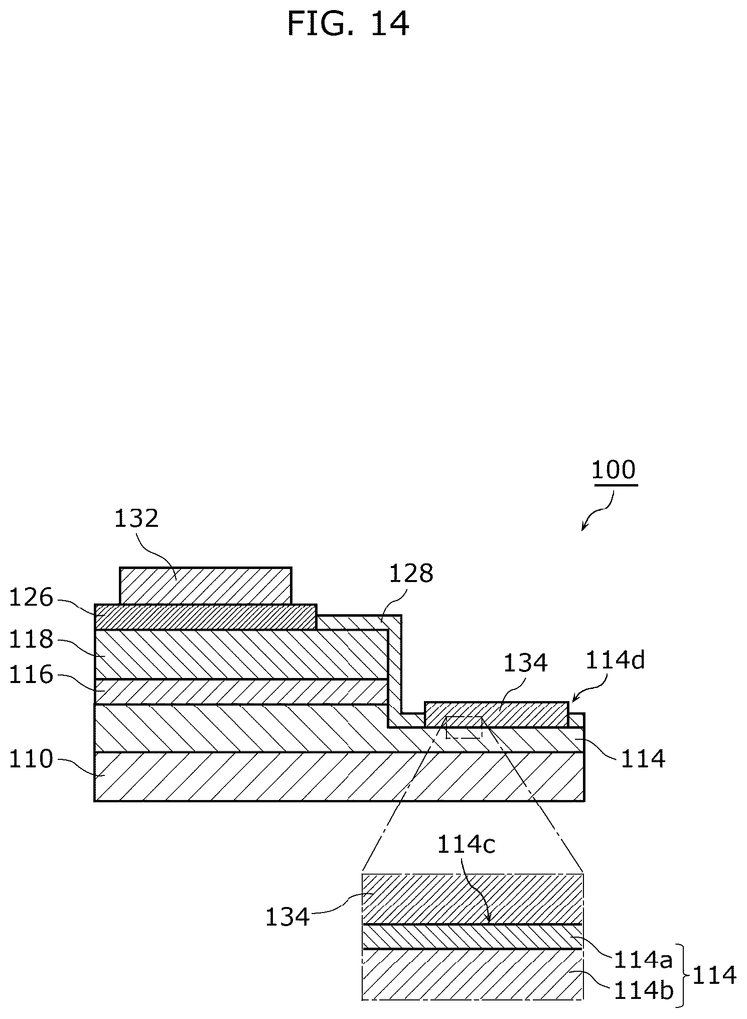 Patent US12615885 Figure 15 – Nitride-based semiconductor light-emitting element and manufacturing method thereof