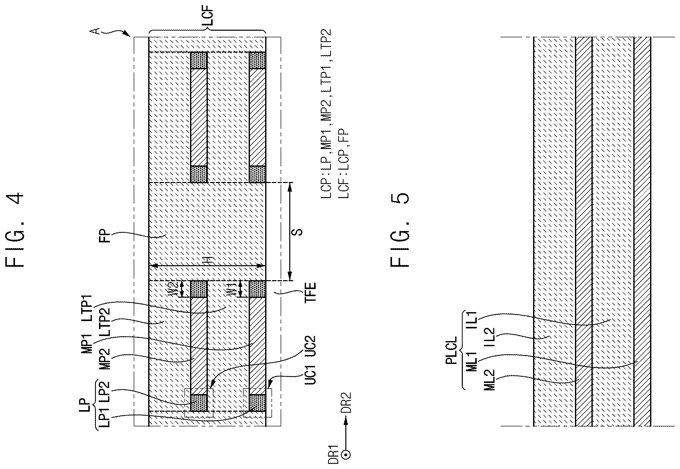 Patent US12615896 Figure 4 – Display device and method of manufacturing the same