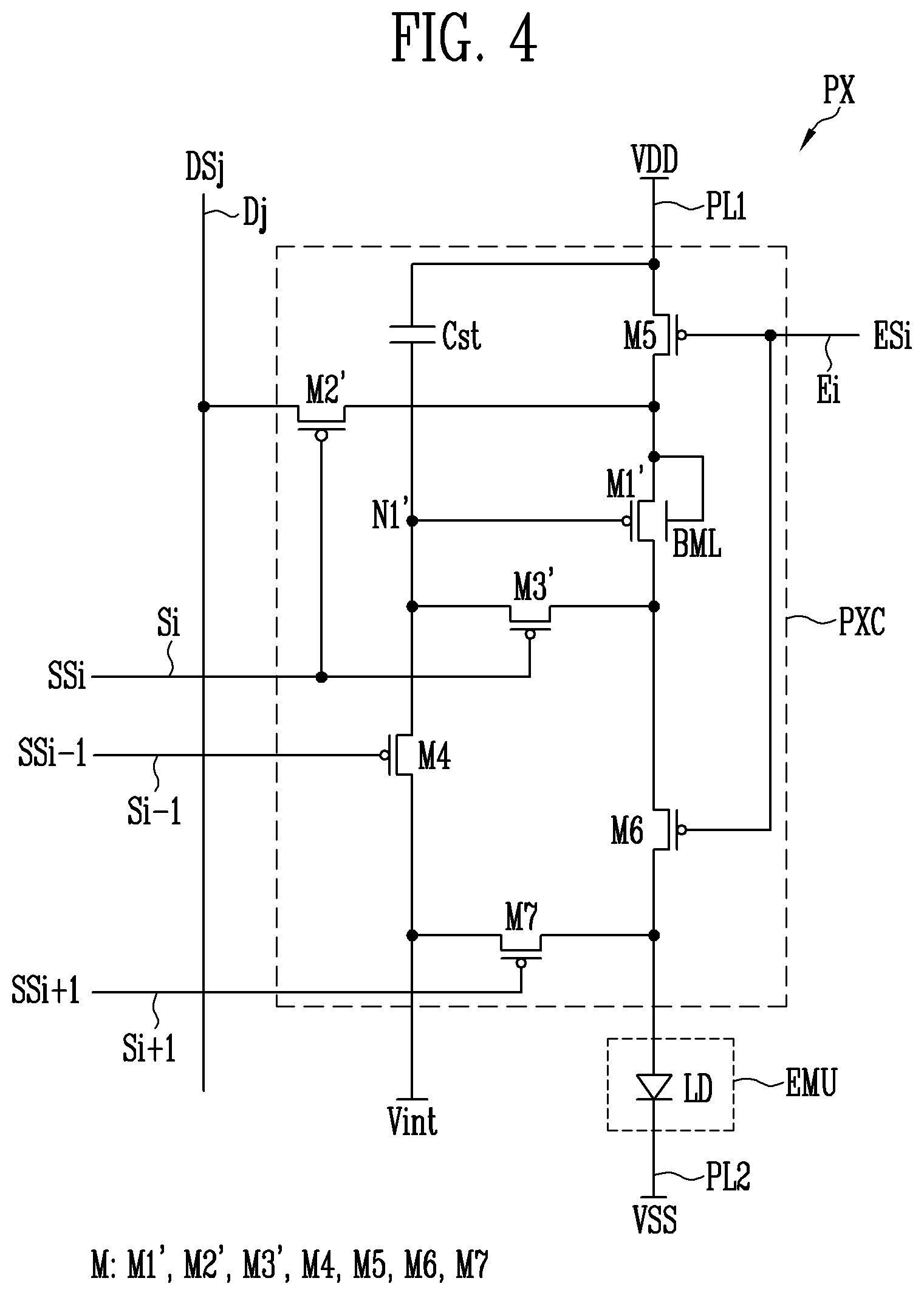 Patent US12615900 Figure 4 – Display device and method of manufacturing the same