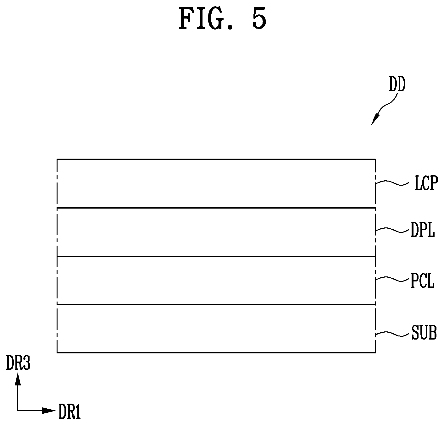 Patent US12615900 Figure 5 – Display device and method of manufacturing the same
