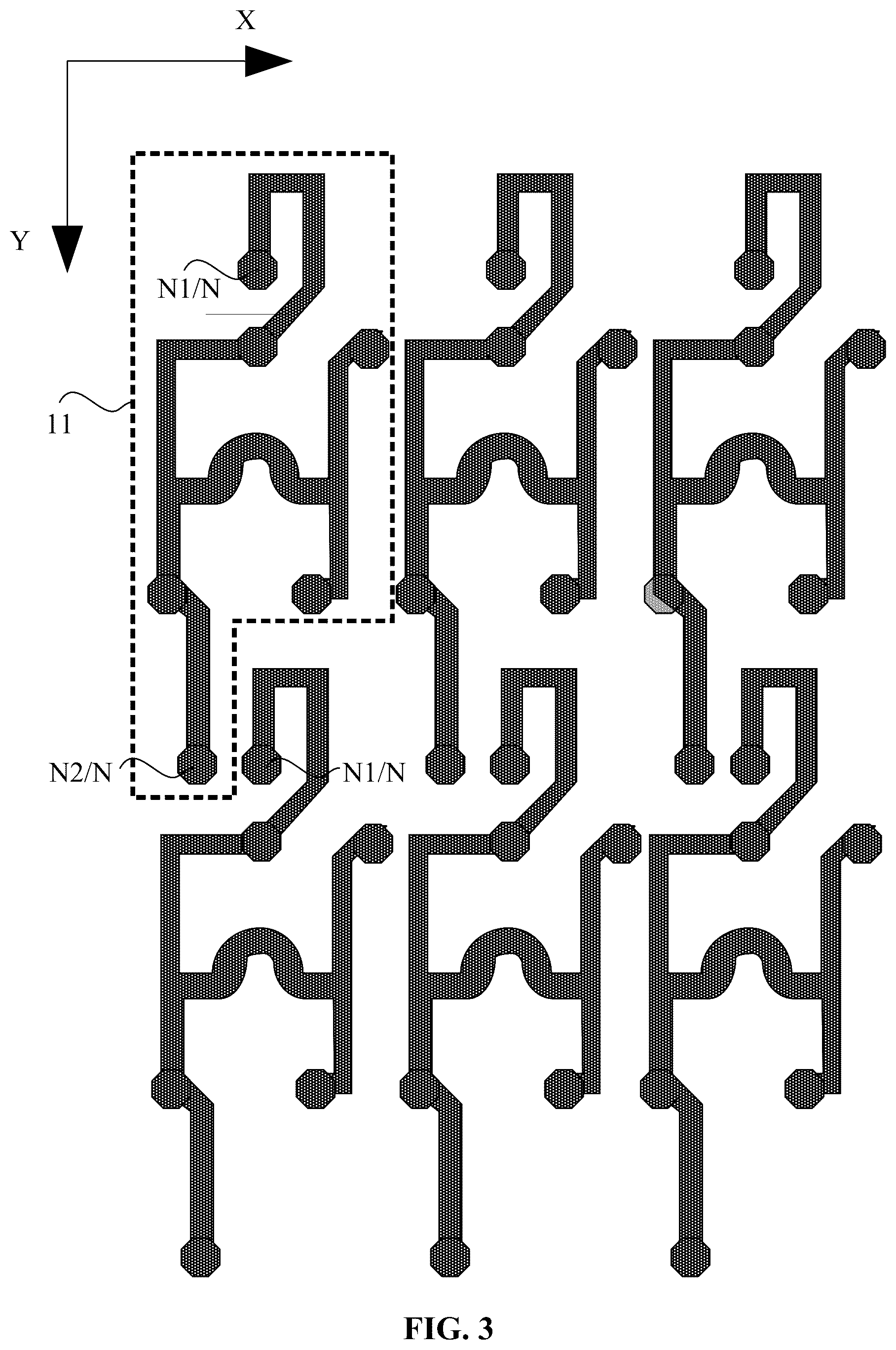 Patent US12615914 Figure 3 – Display panel and display device