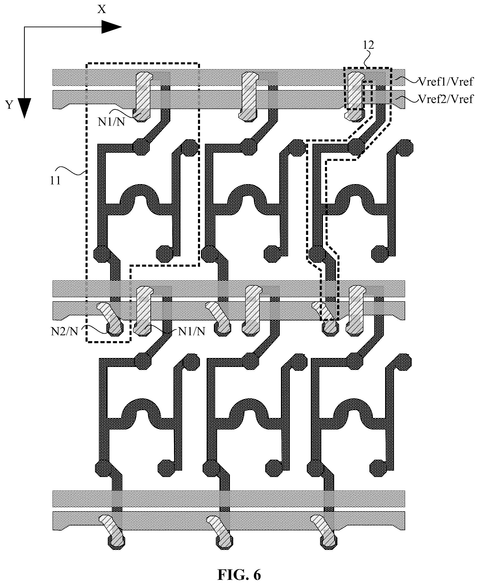Patent US12615914 Figure 6 – Display panel and display device