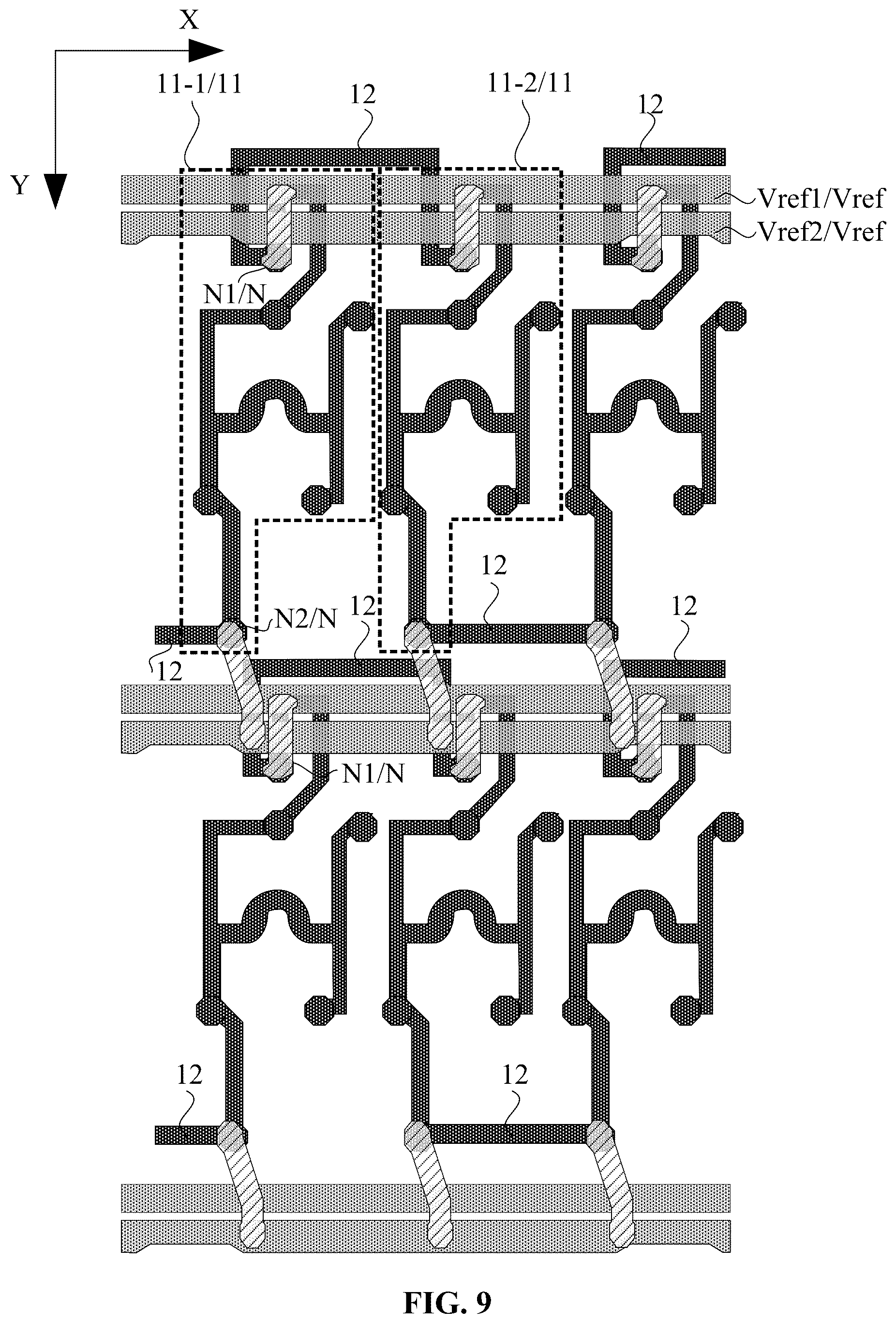 Patent US12615914 Figure 9 – Display panel and display device
