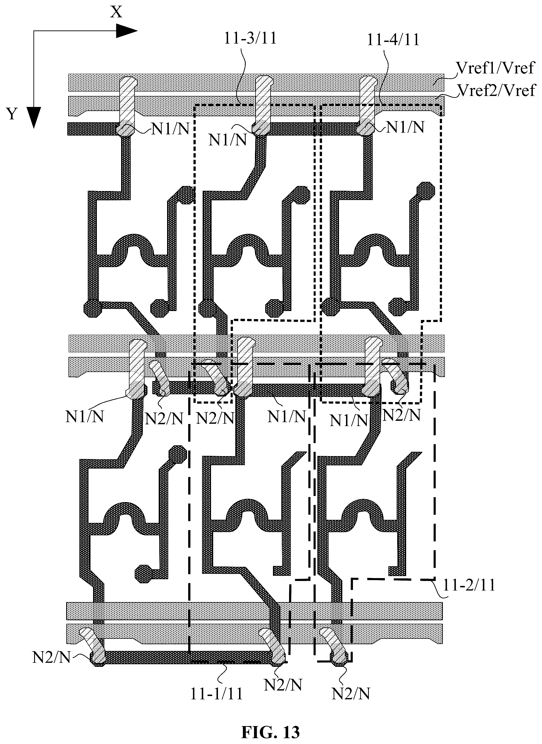 Patent US12615914 Figure 13 – Display panel and display device