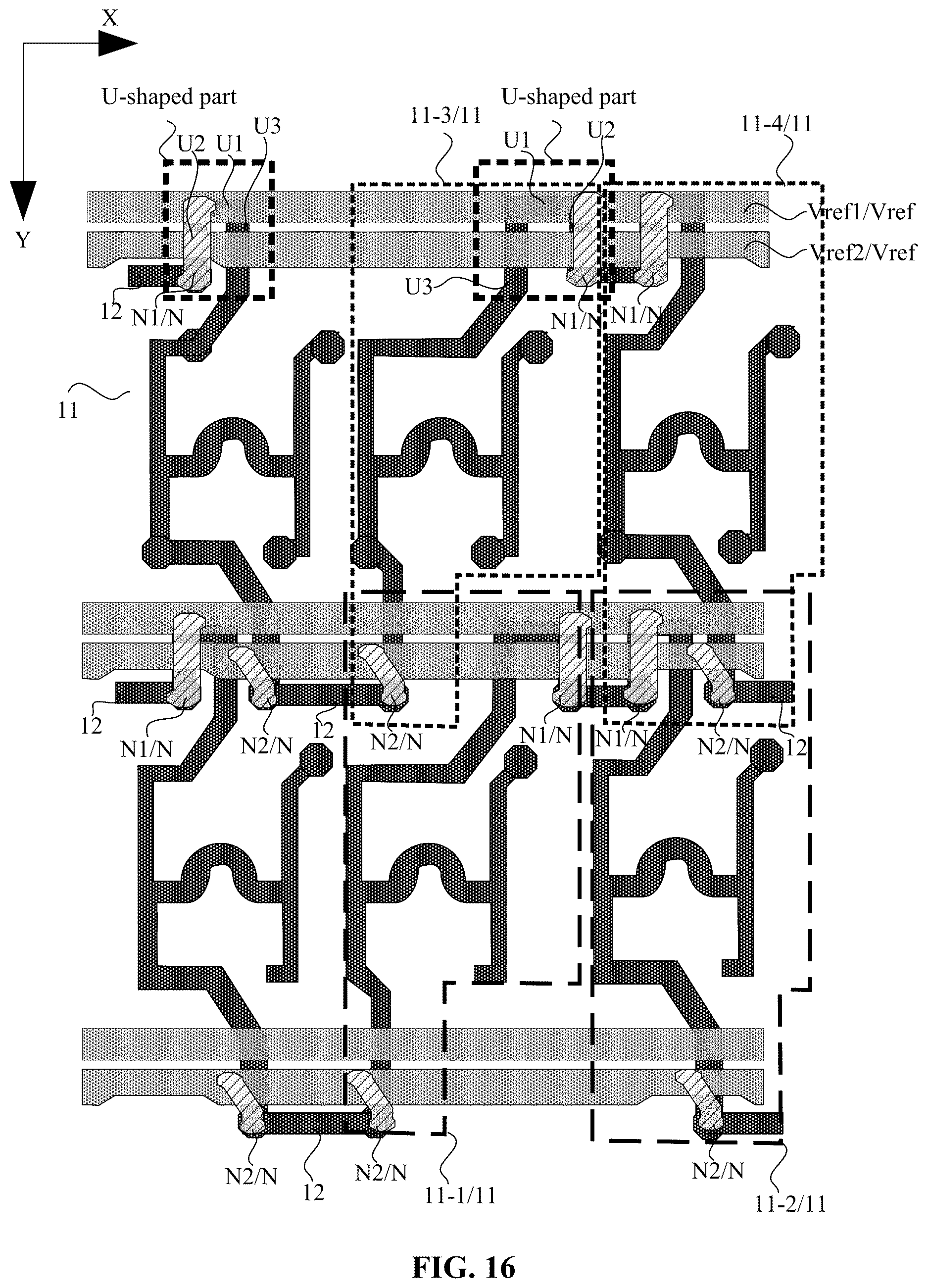 Patent US12615914 Figure 16 – Display panel and display device