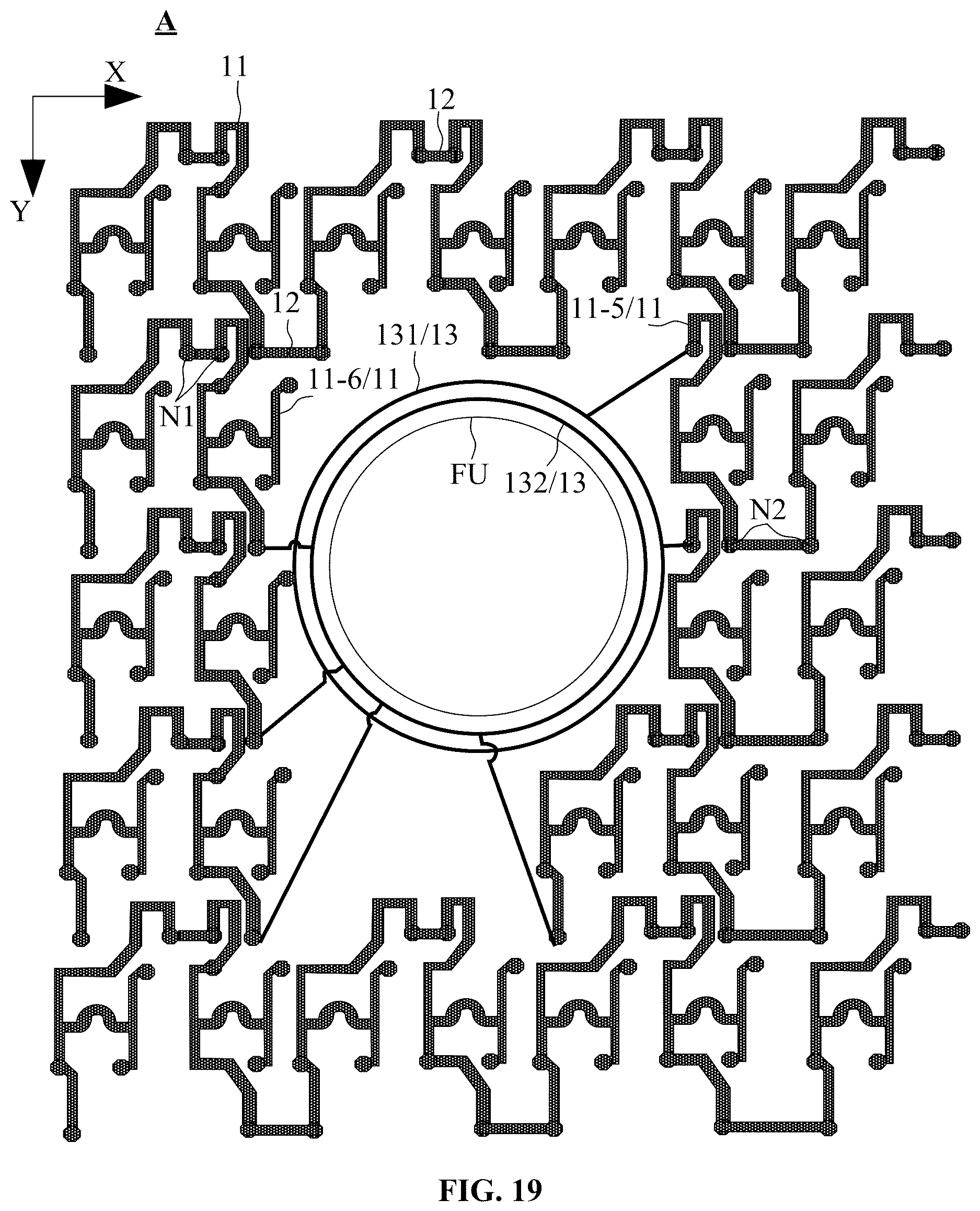 Patent US12615914 Figure 19 – Display panel and display device