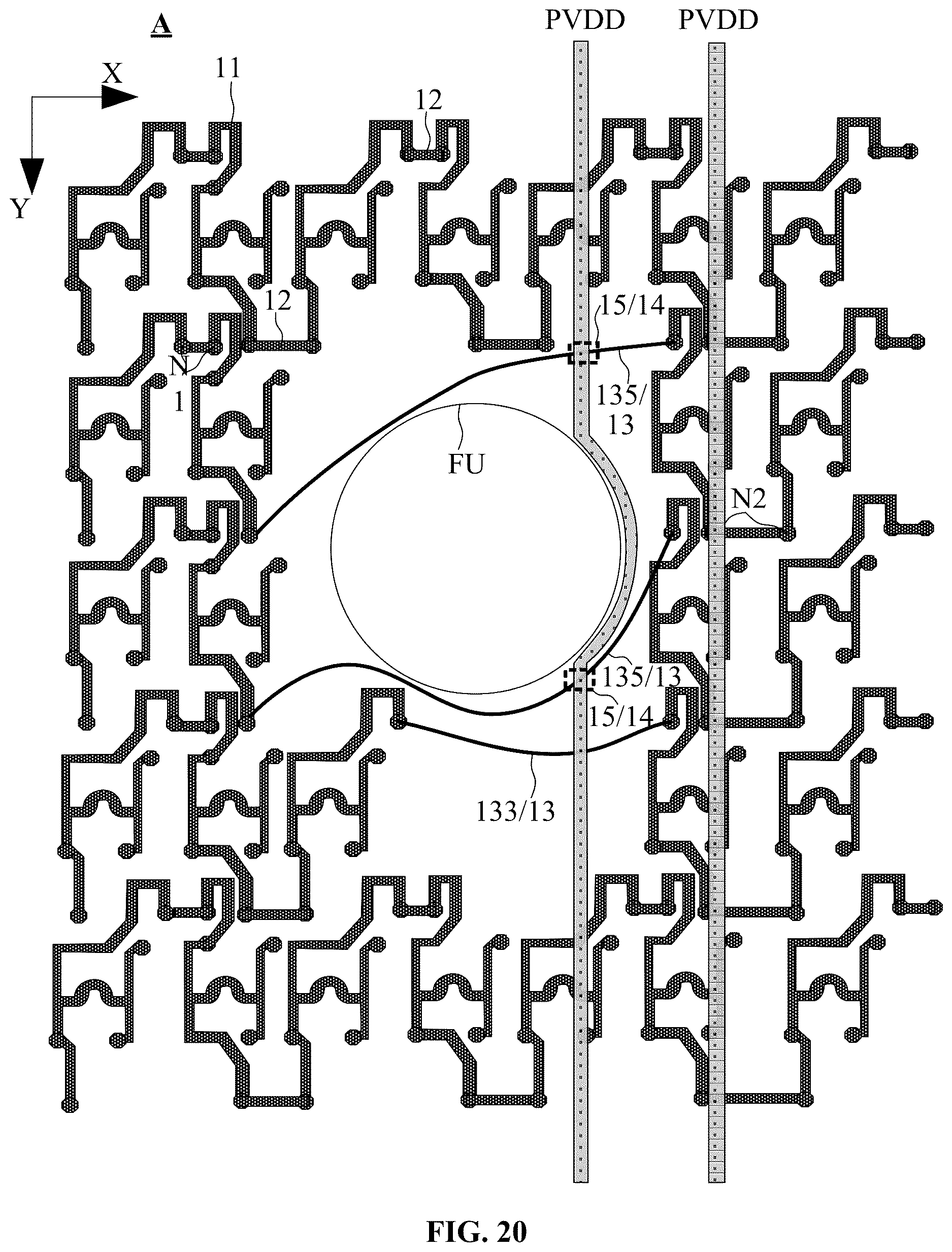 Patent US12615914 Figure 20 – Display panel and display device