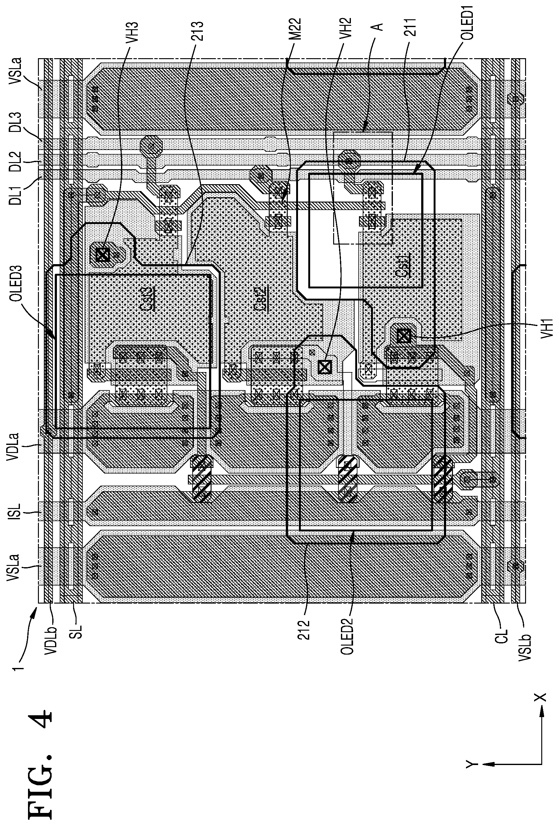 Patent US12615916 Figure 6 – Display device