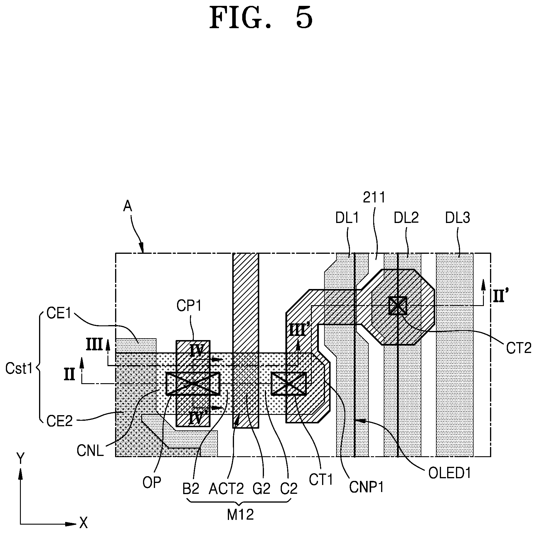 Patent US12615916 Figure 7 – Display device