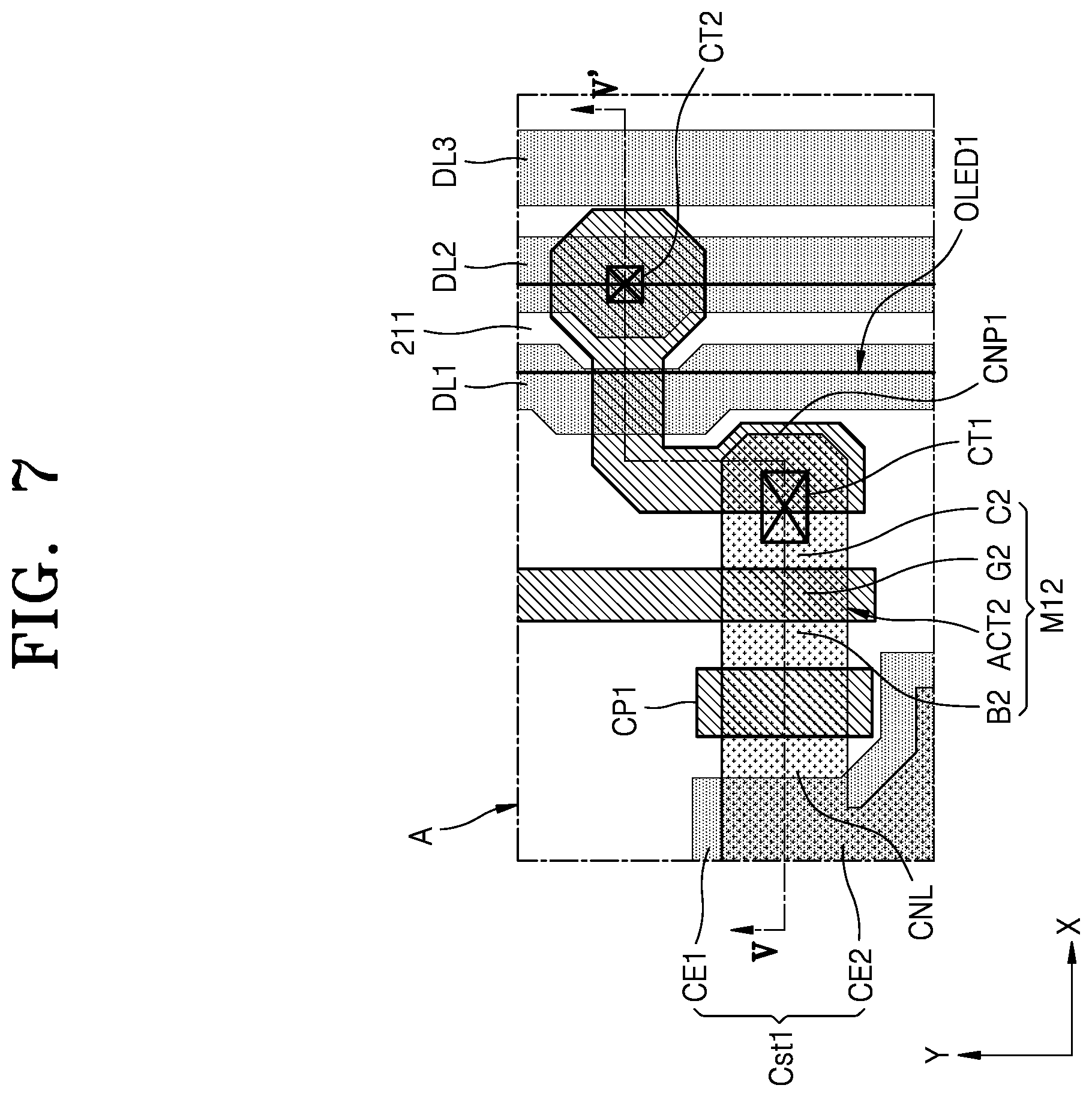 Patent US12615916 Figure 12 – Display device