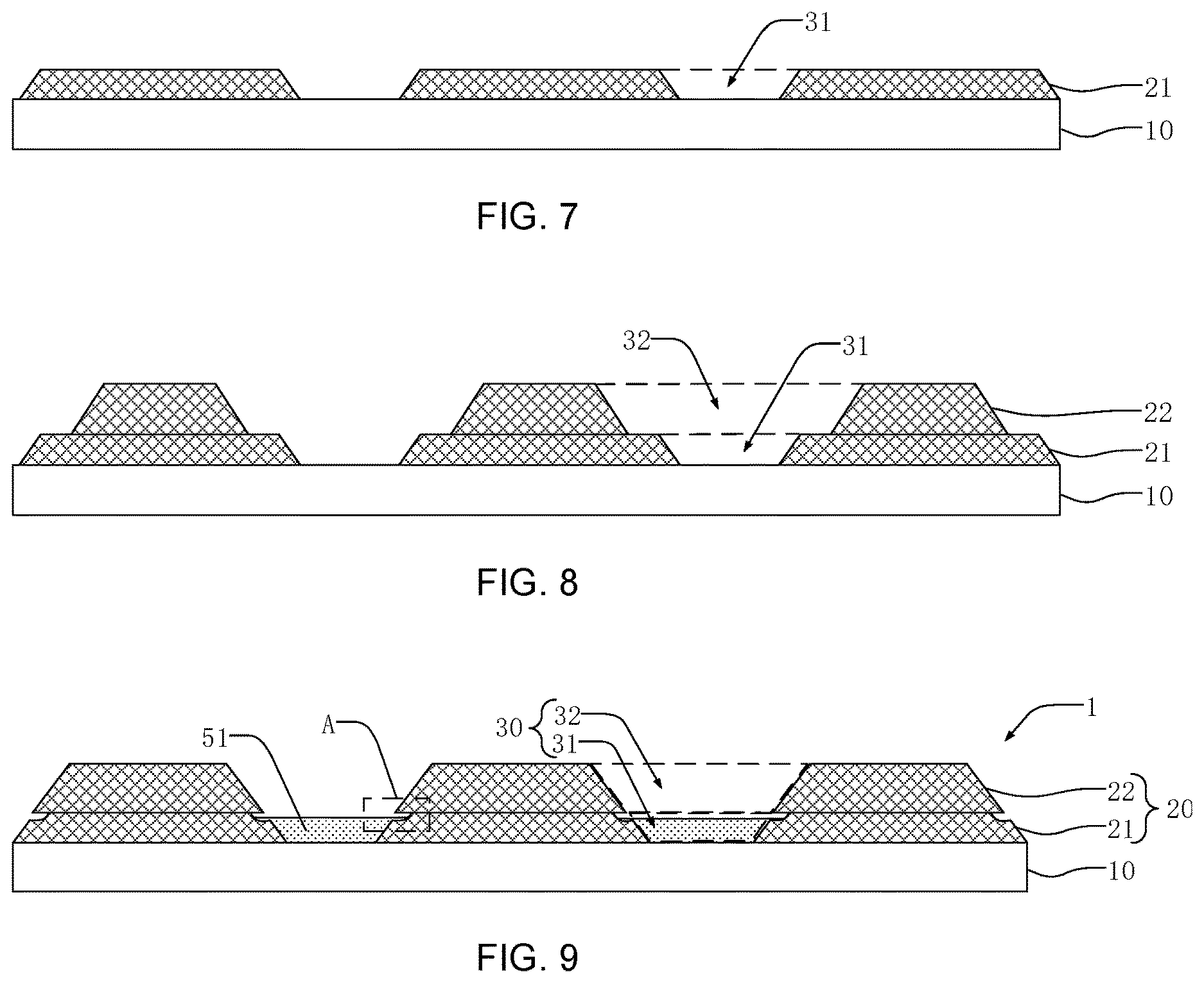 Patent US12615919 Figure 4 – Display with two stacked pixel definition layers