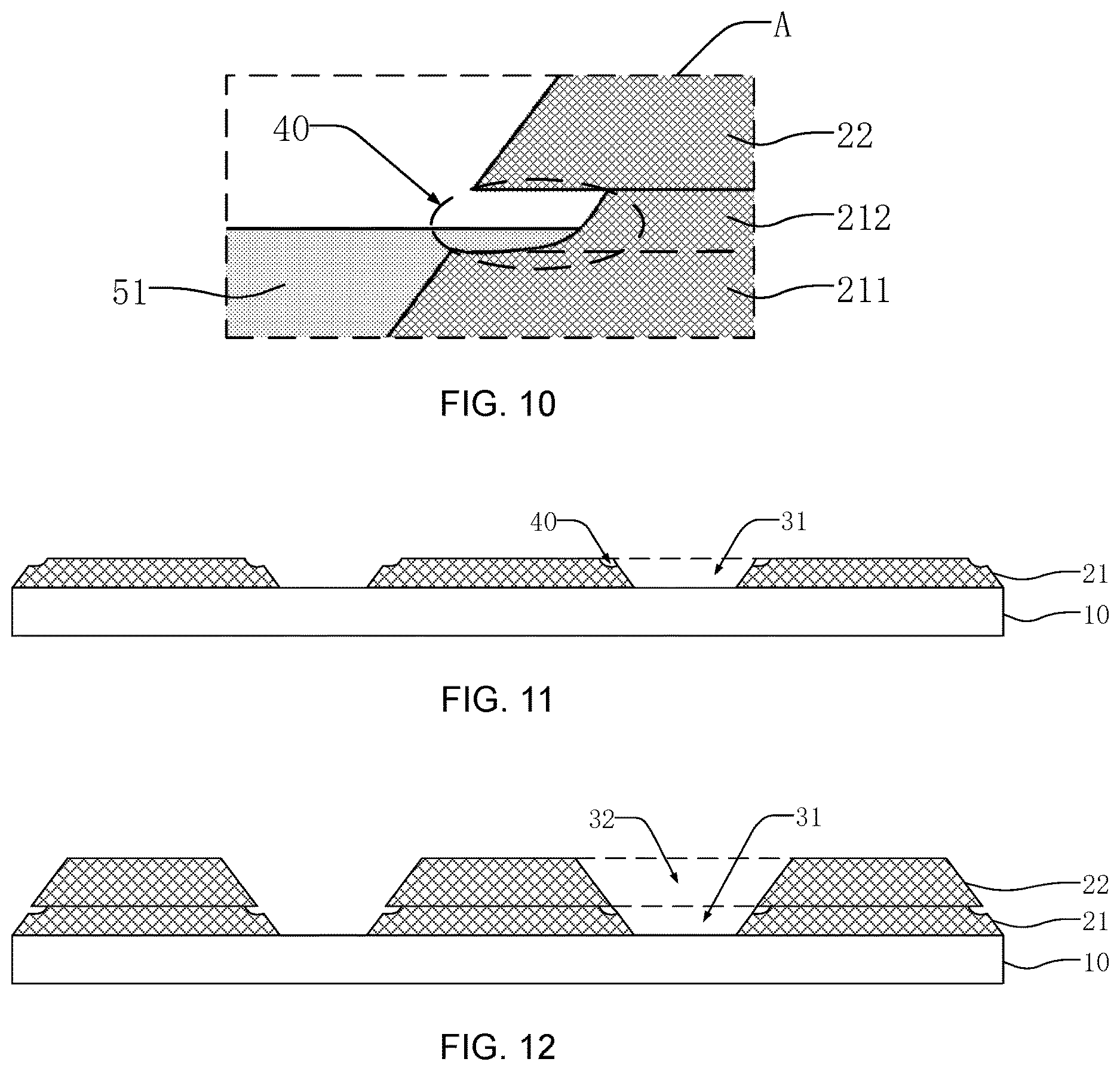 Patent US12615919 Figure 5 – Display with two stacked pixel definition layers