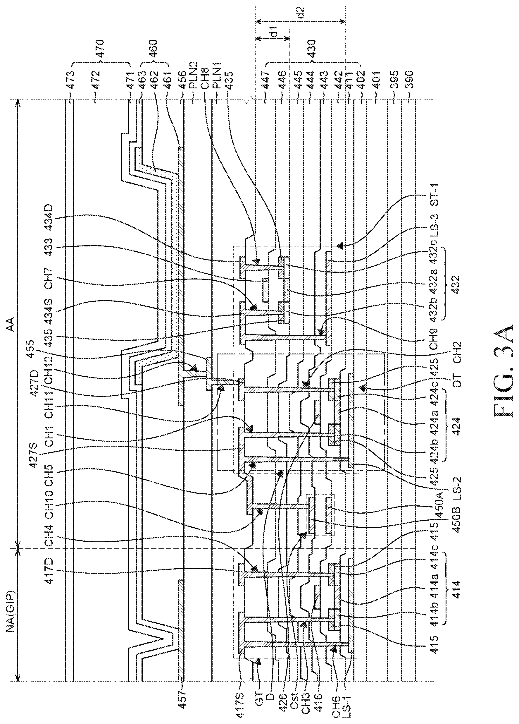 Patent US12615926 Figure 4 – Display apparatus