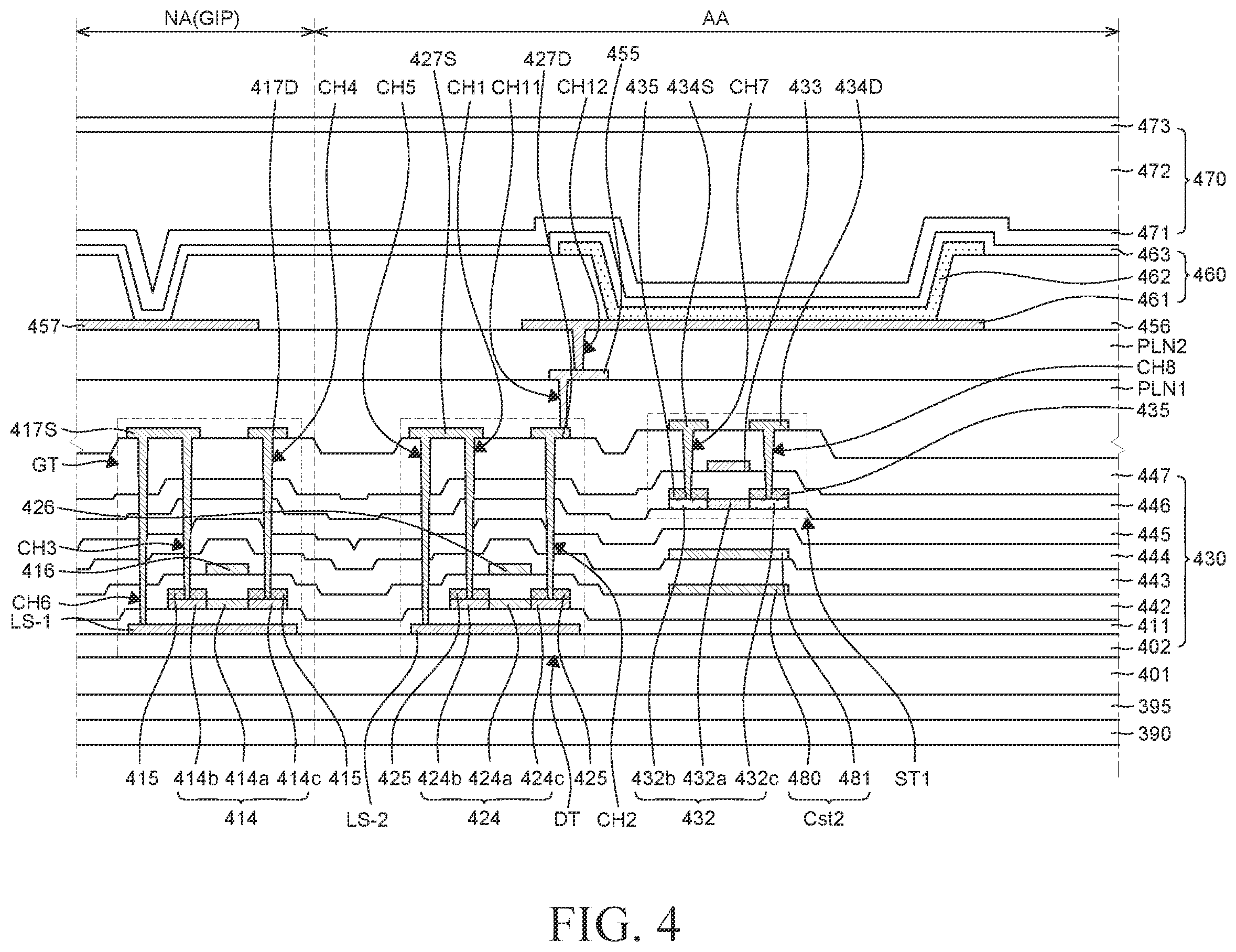 Patent US12615926 Figure 10 – Display apparatus