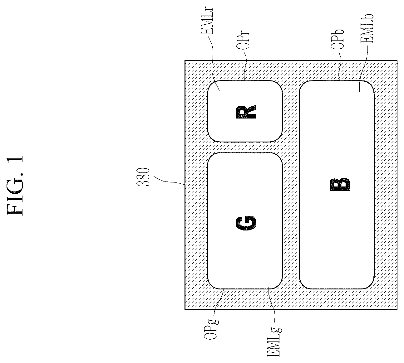 Patent US12615927 Figure 1 – Light emitting display device and vehicle including the same