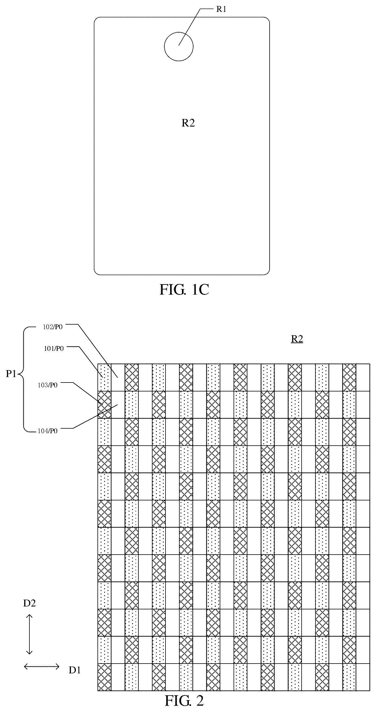 Patent US12615928 Figure 2 – Display panel and display device