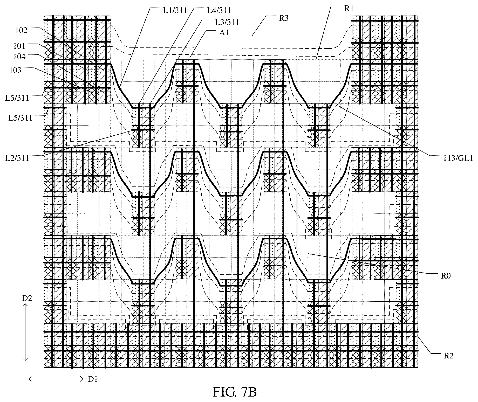 Patent US12615928 Figure 11 – Display panel and display device